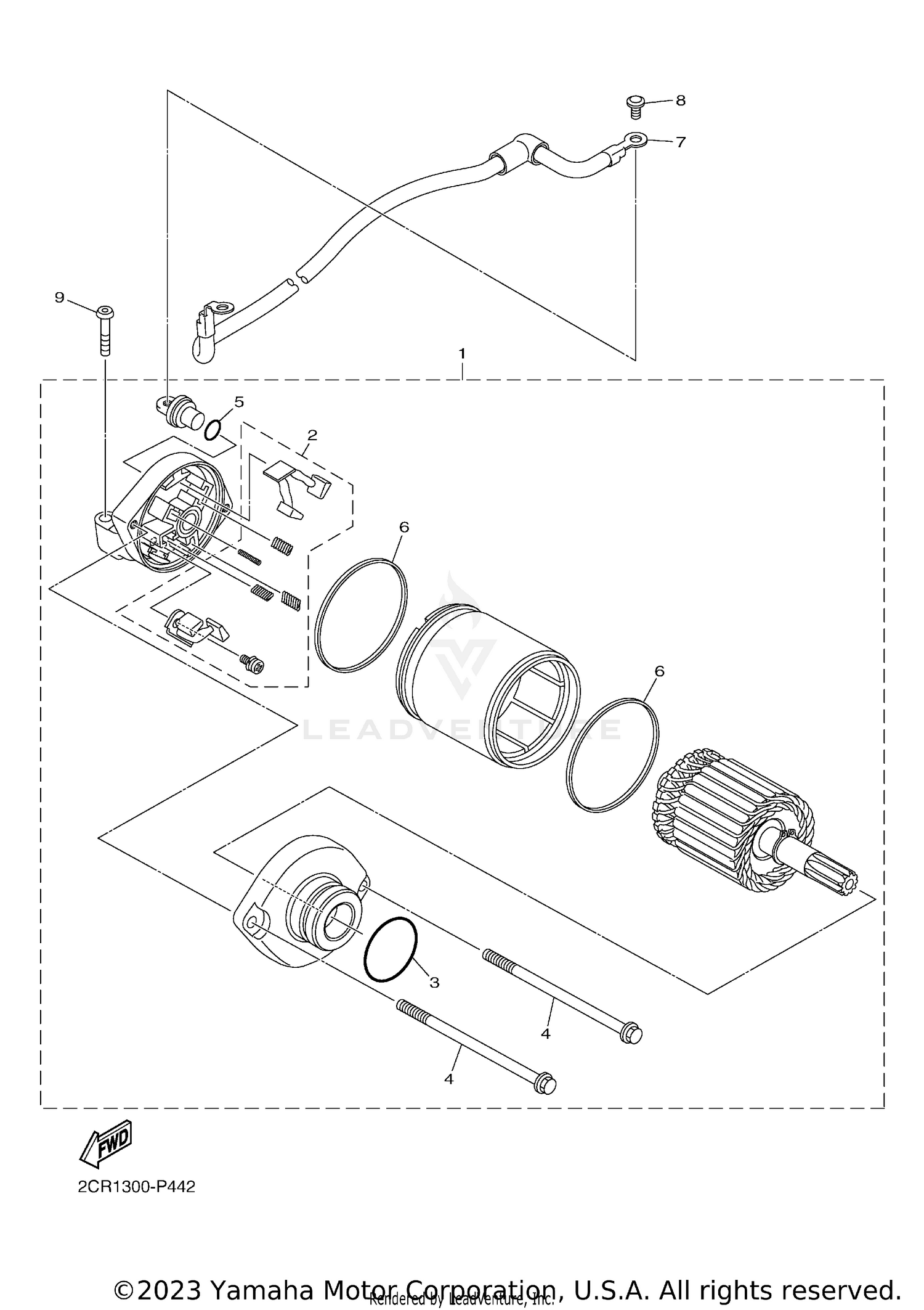 STARTING MOTOR