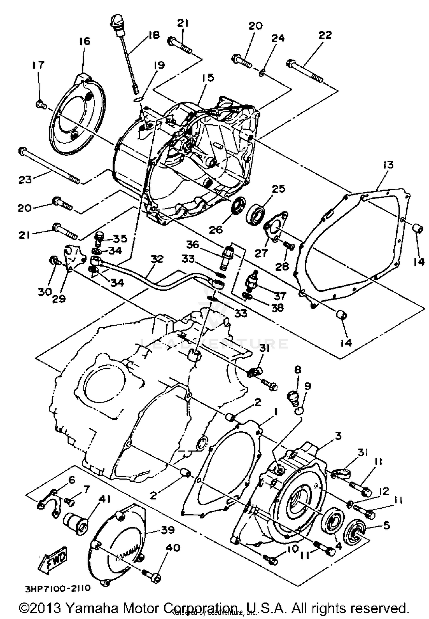 CRANKCASE COVER 1