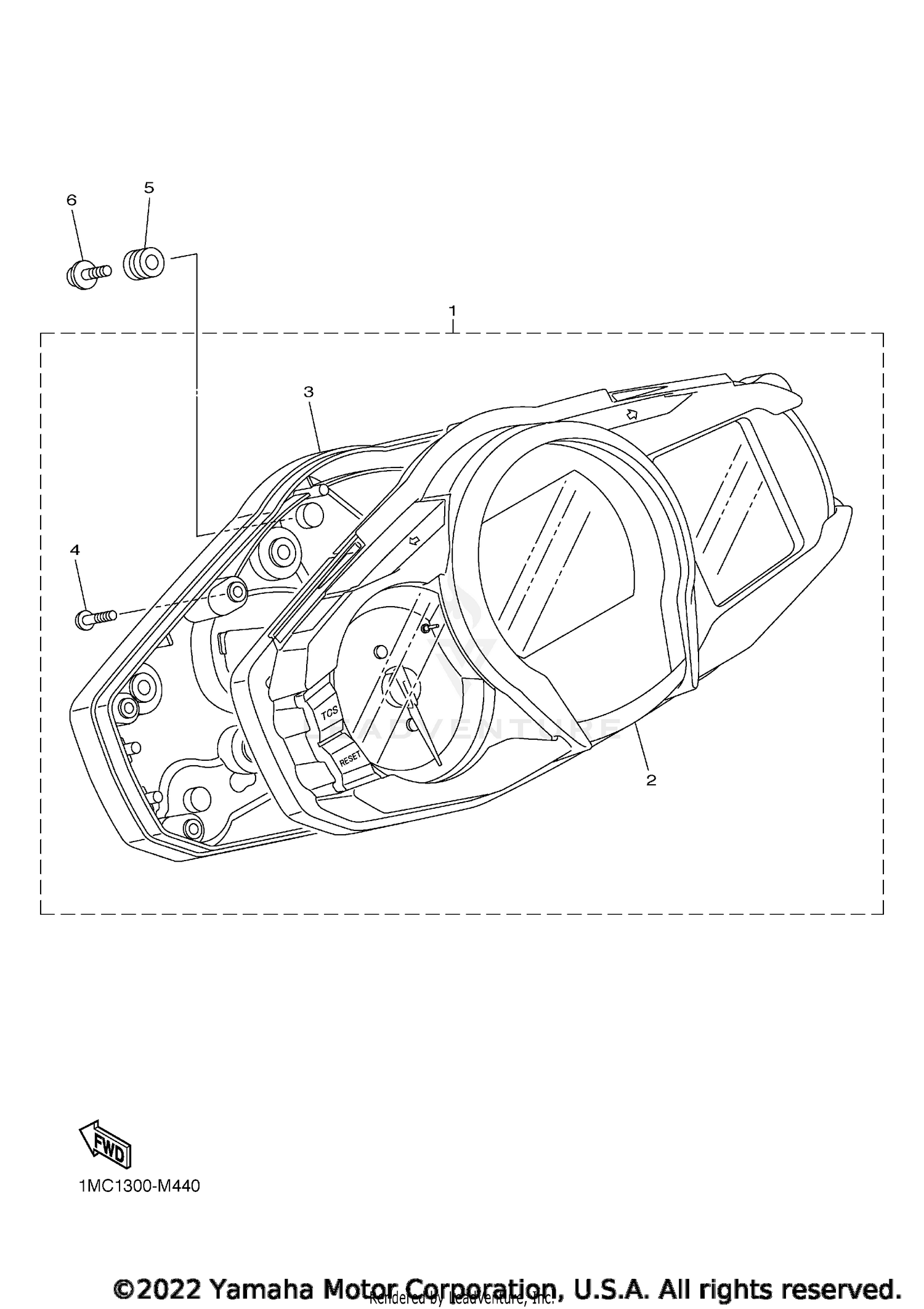 REAR MASTER CYLINDER