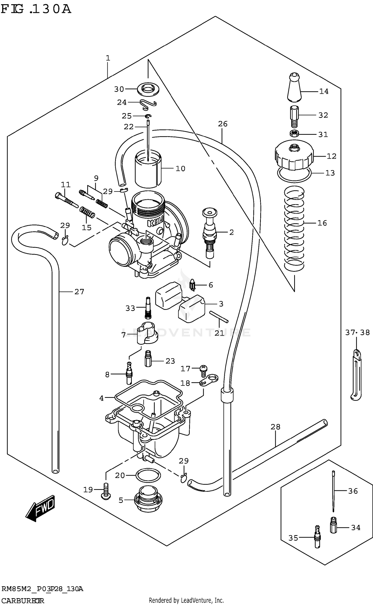 FRONT MASTER CYLINDER