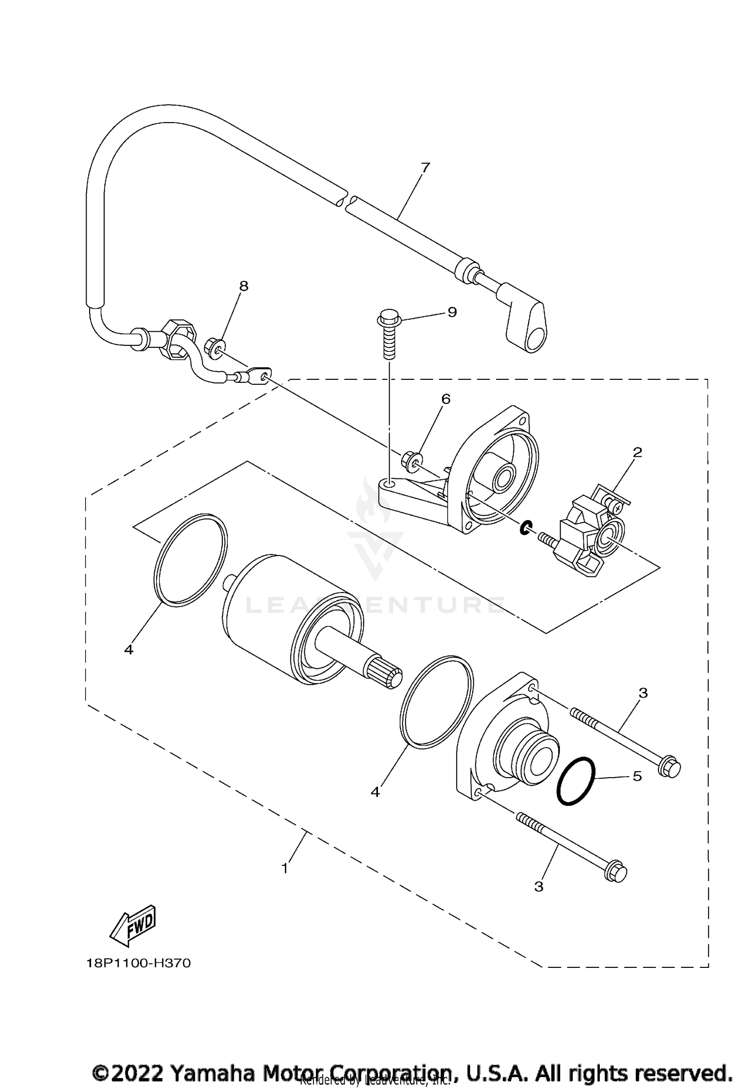 STARTING MOTOR