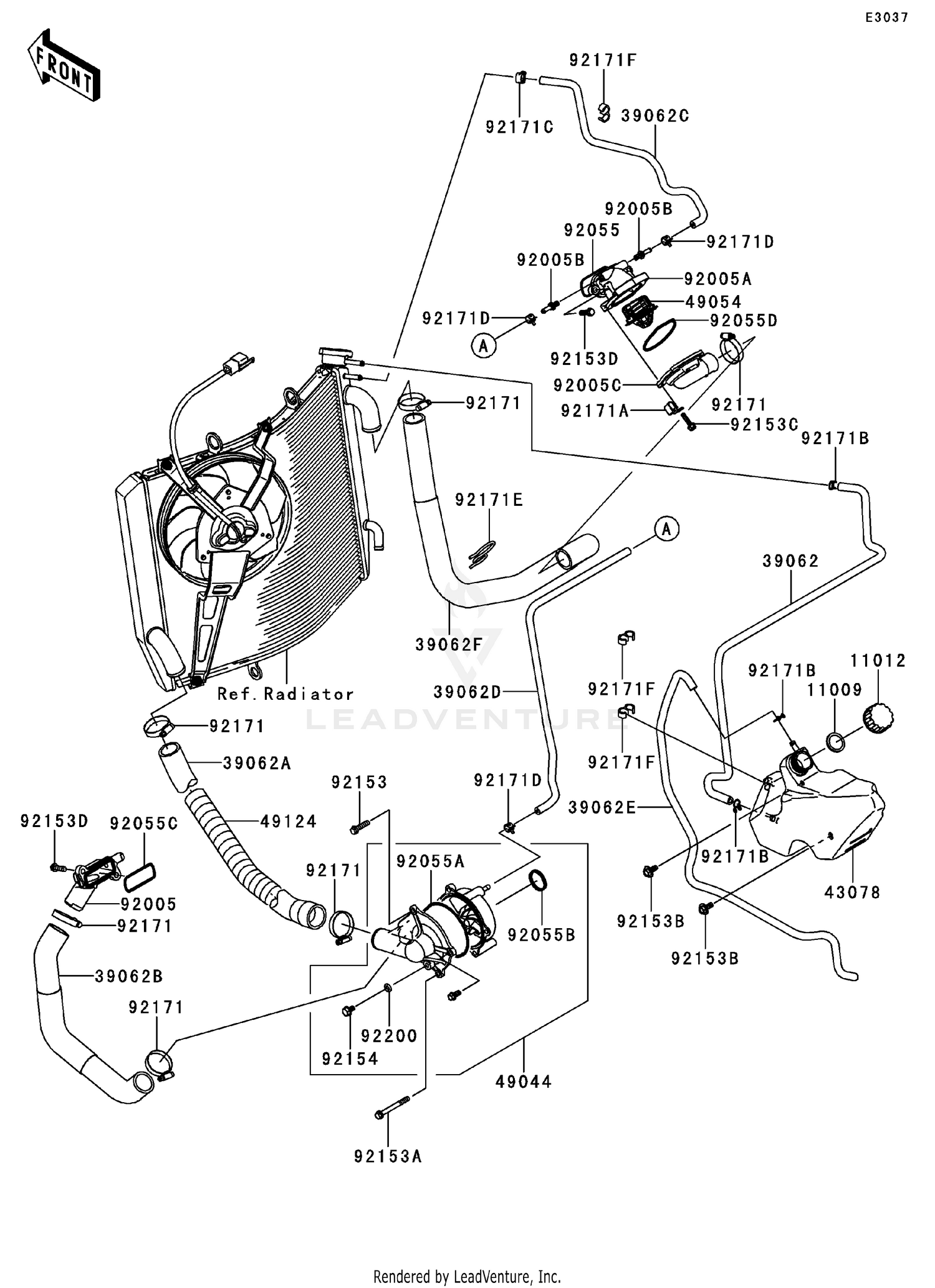 FRONT SUSPENSION WHEEL