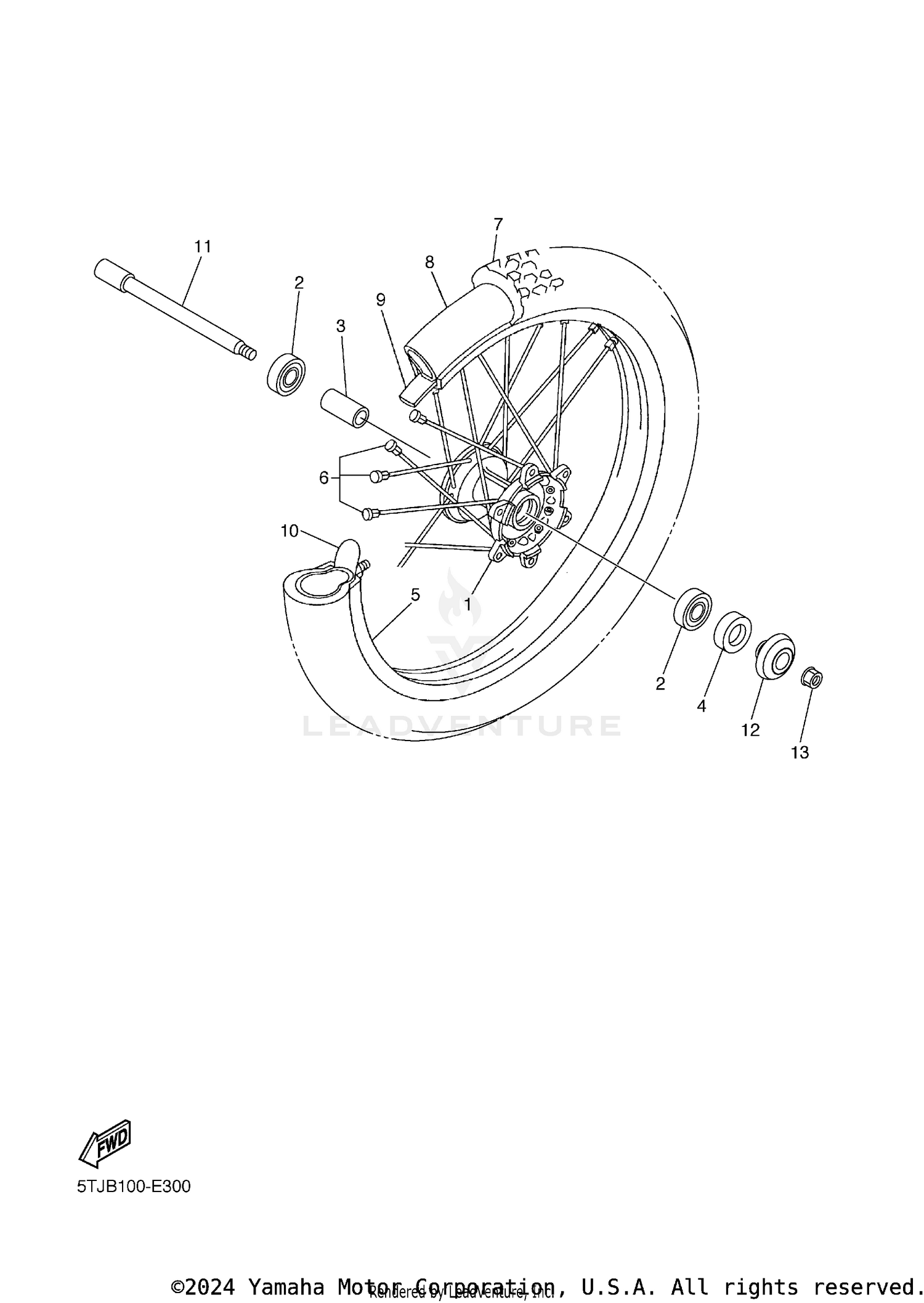 FRONT WHEEL