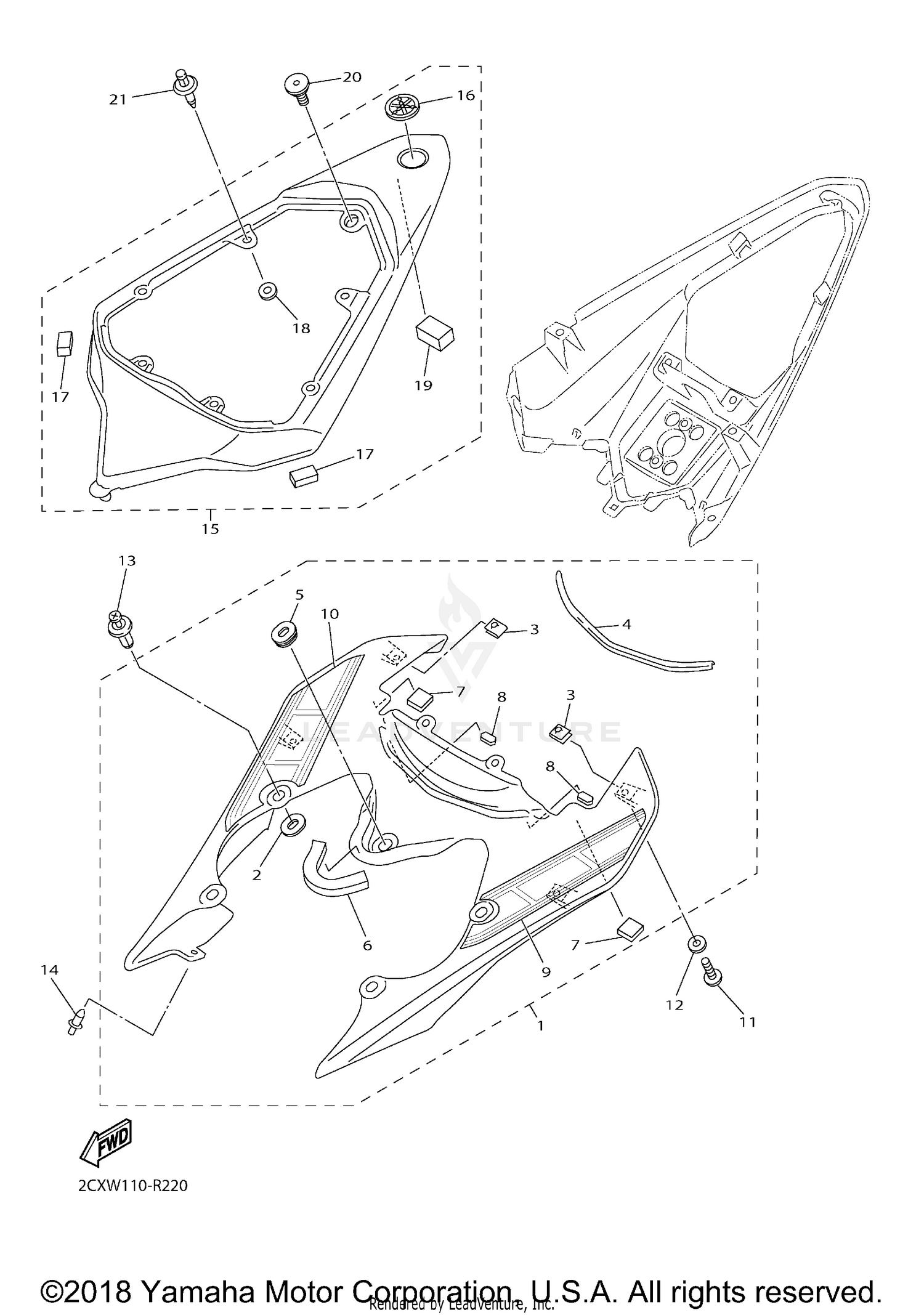 REAR MASTER CYLINDER