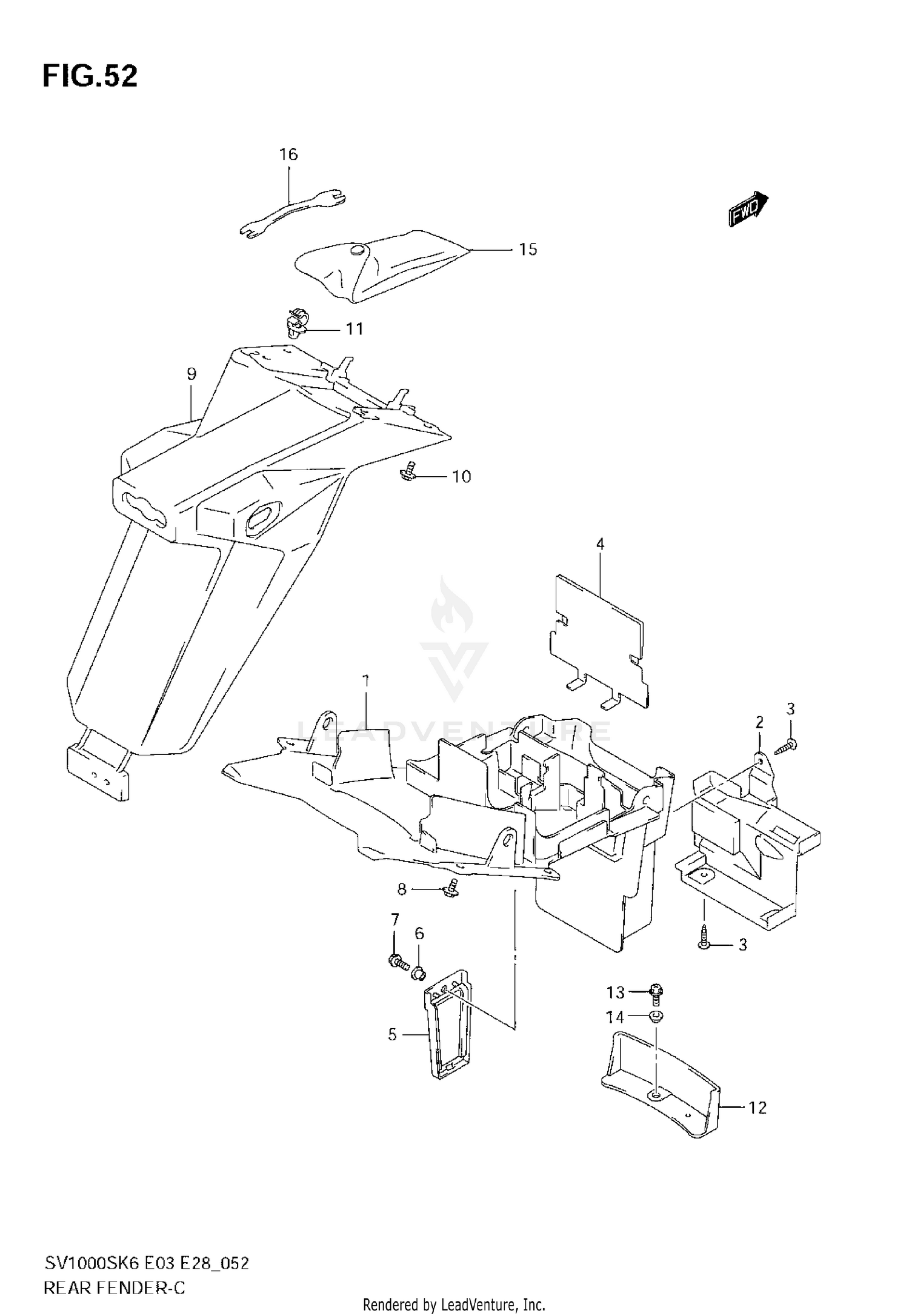 STAND FOOTREST