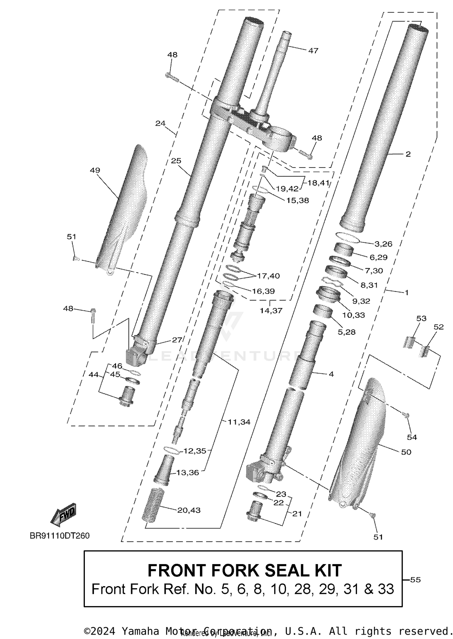 FRONT MASTER CYLINDER