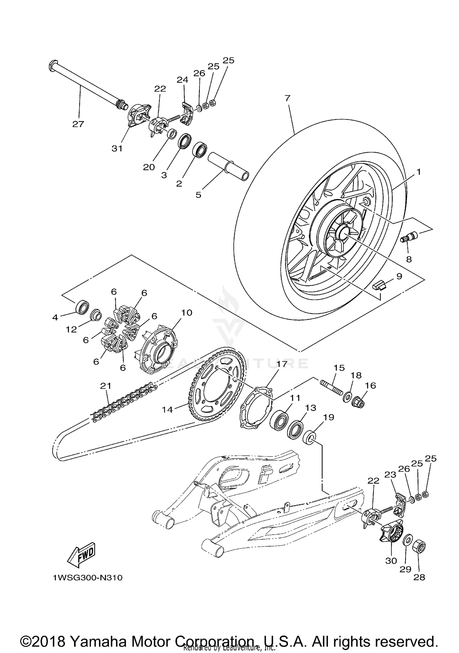 SHIFT CAM FORK