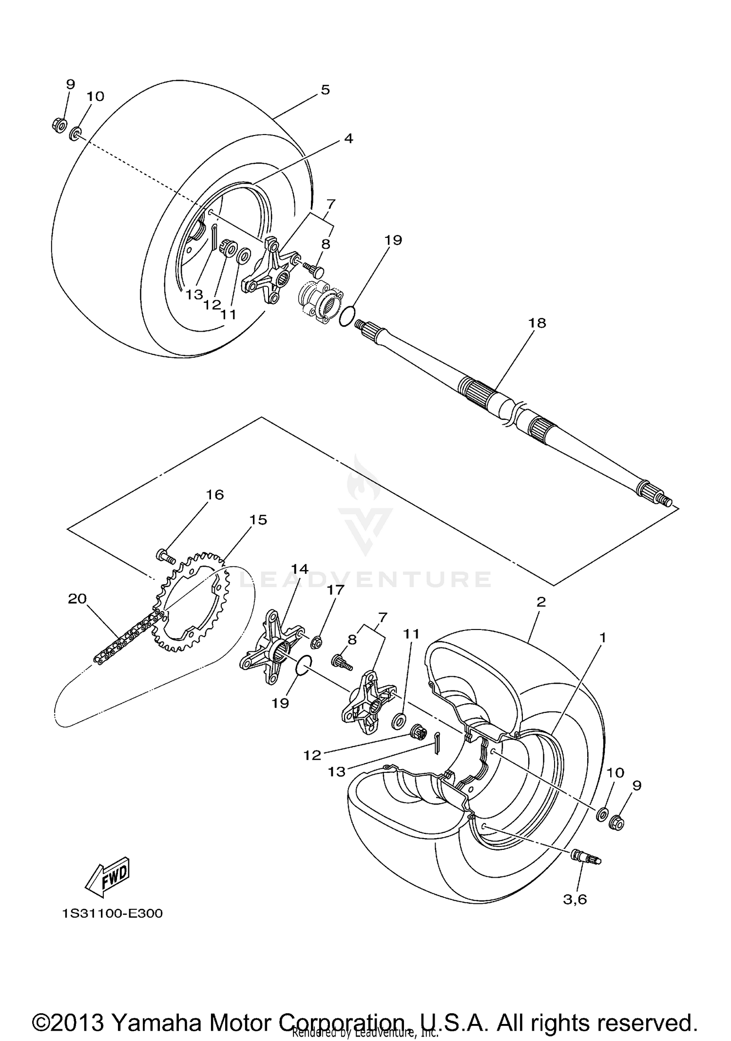 REAR WHEEL