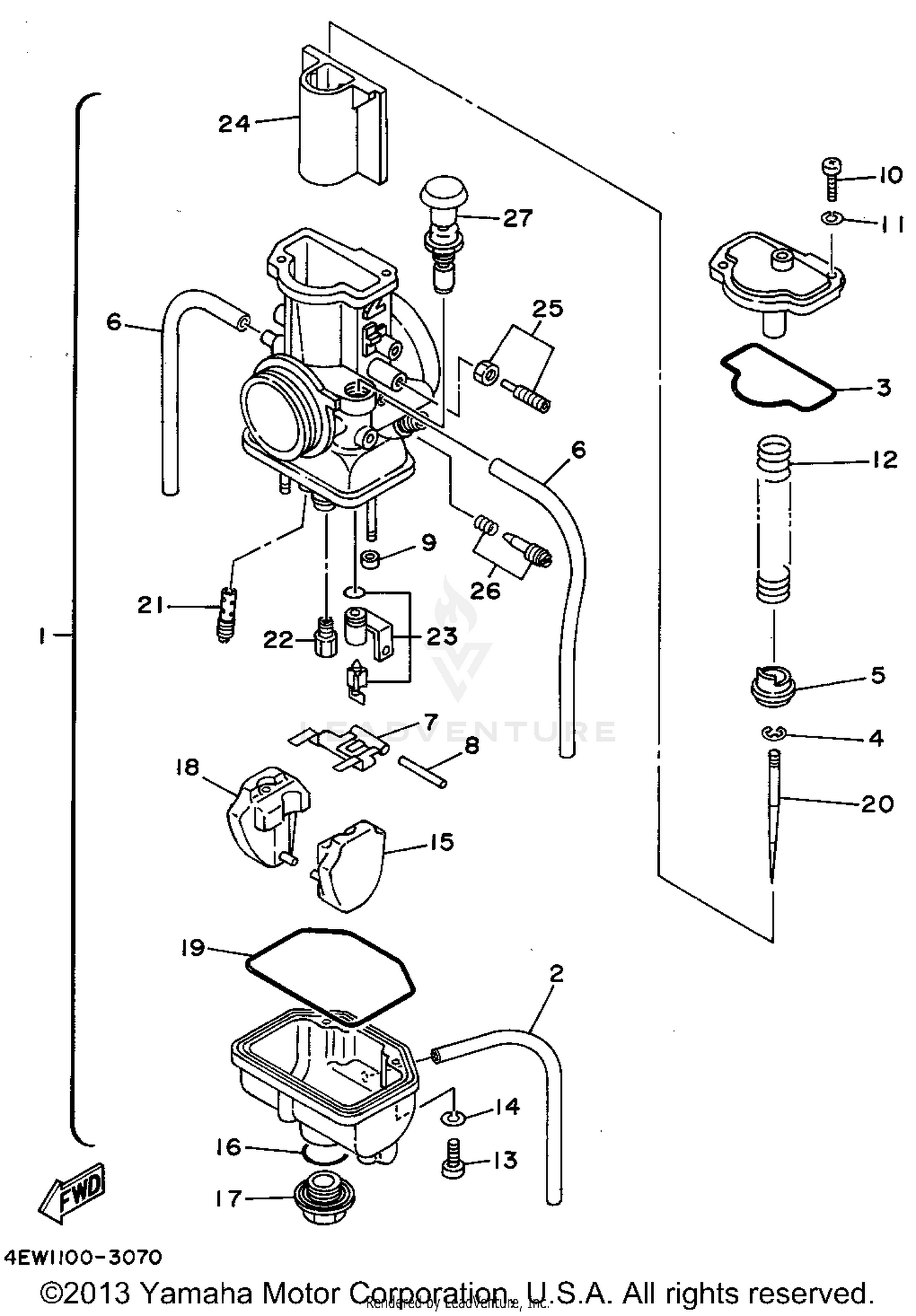 REAR MASTER CYLINDER