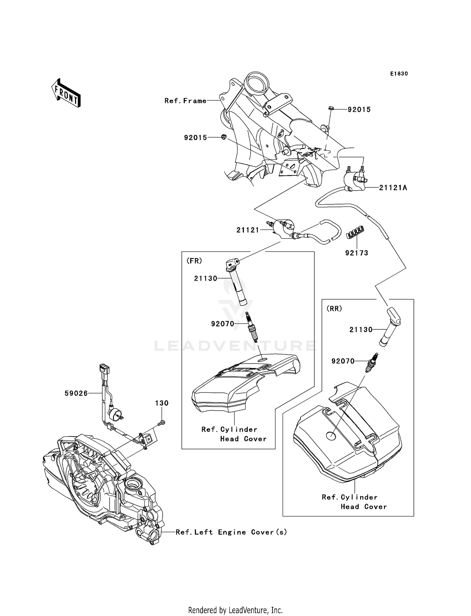 FRONT MASTER CYLINDER
