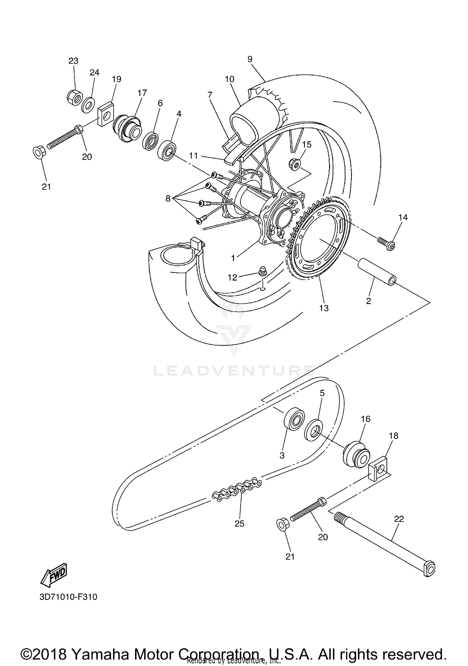 REAR ARM