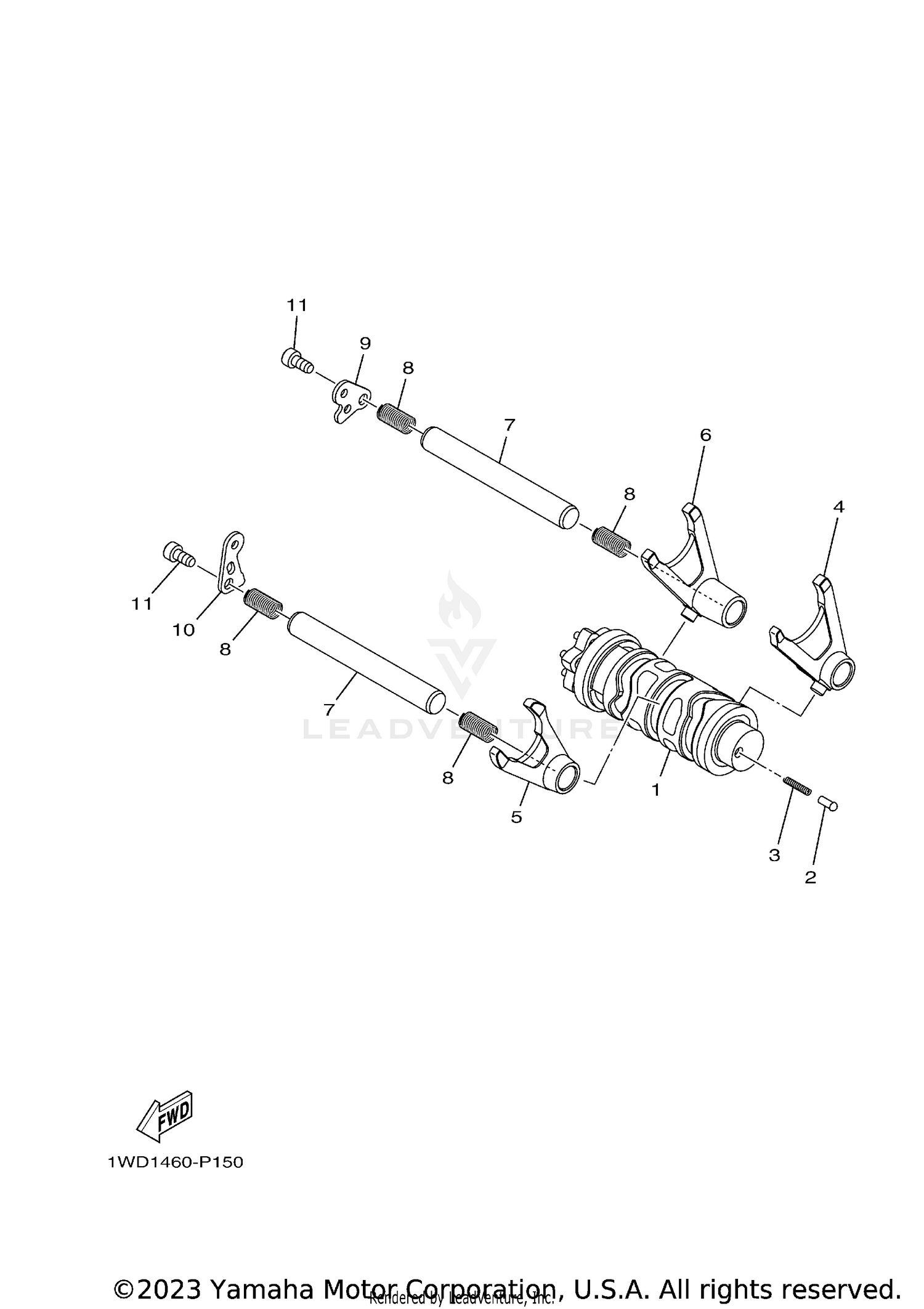 SHIFT CAM & FORK