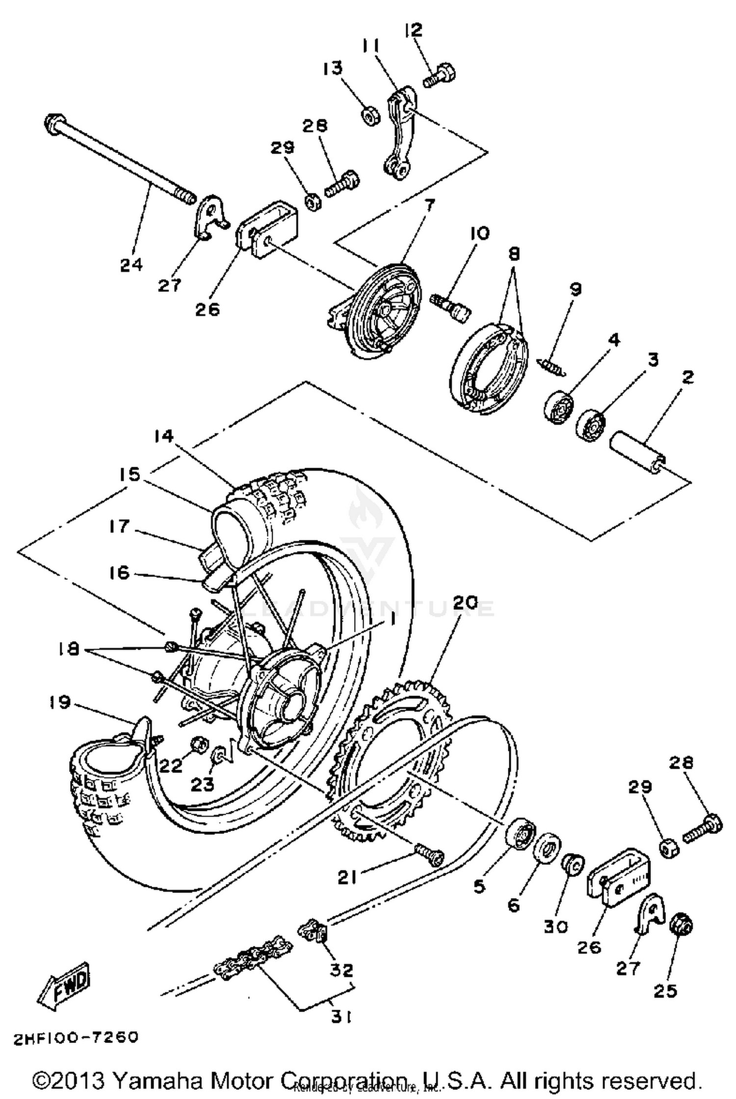 REAR WHEEL