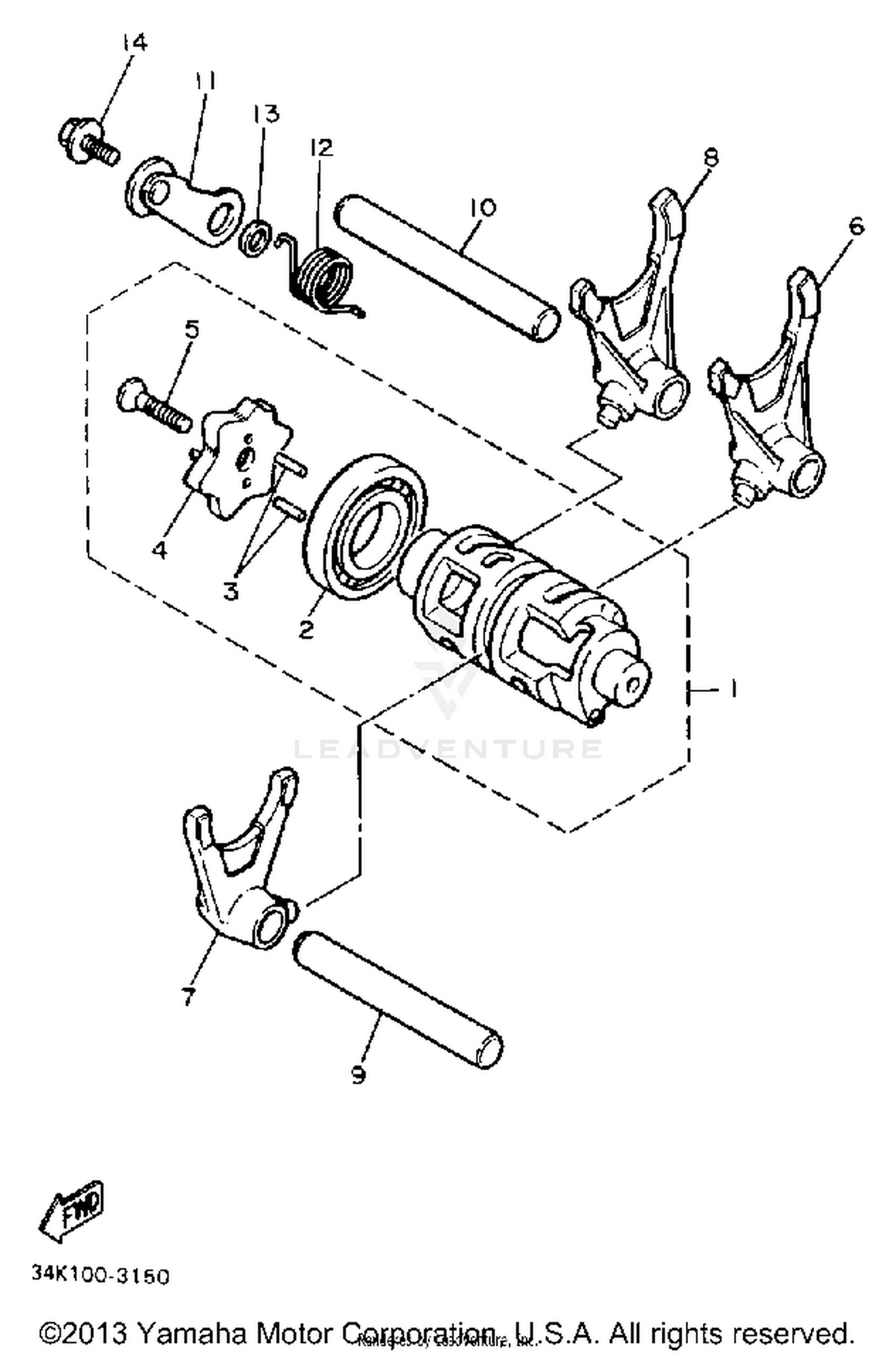 SHIFT CAM-FORK
