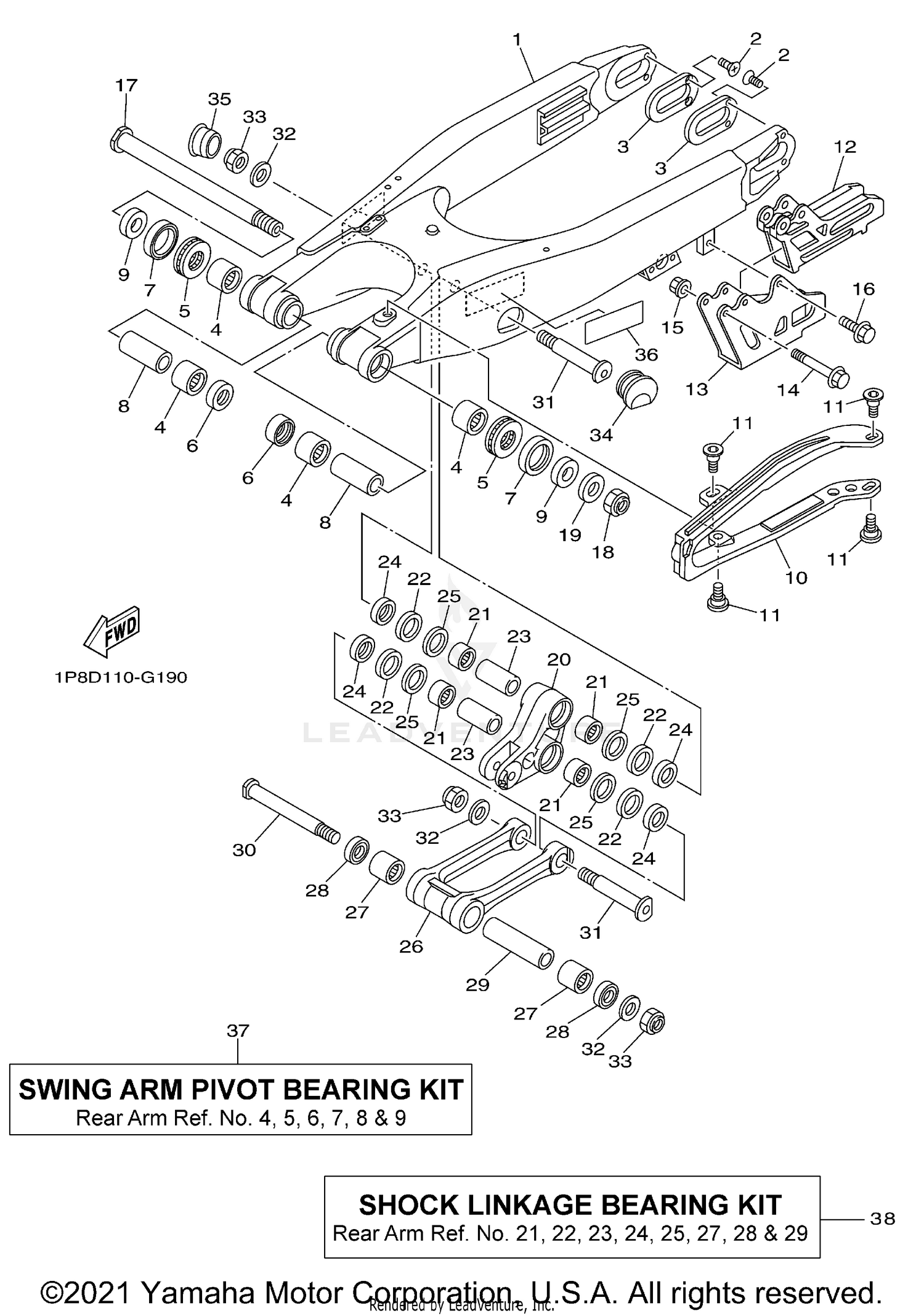 REAR ARM