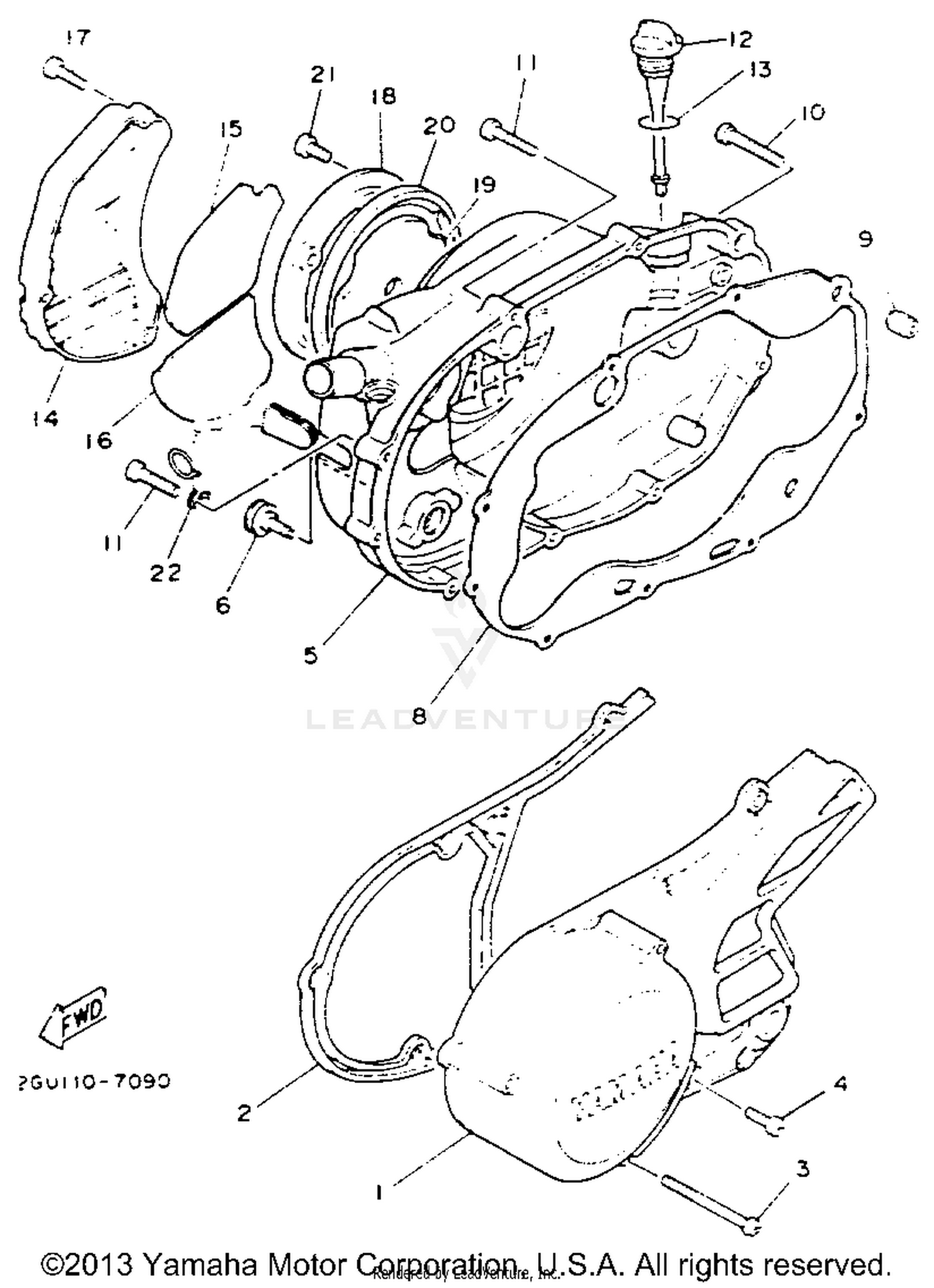 CRANKCASE COVER 1