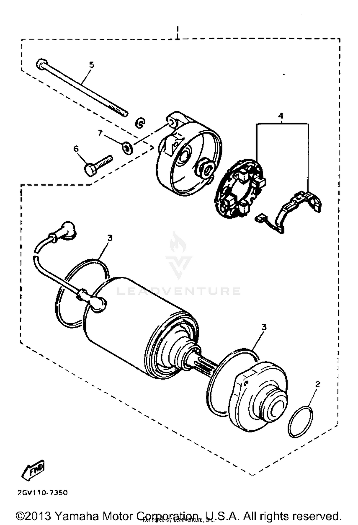 MIDDLE DRIVE GEAR