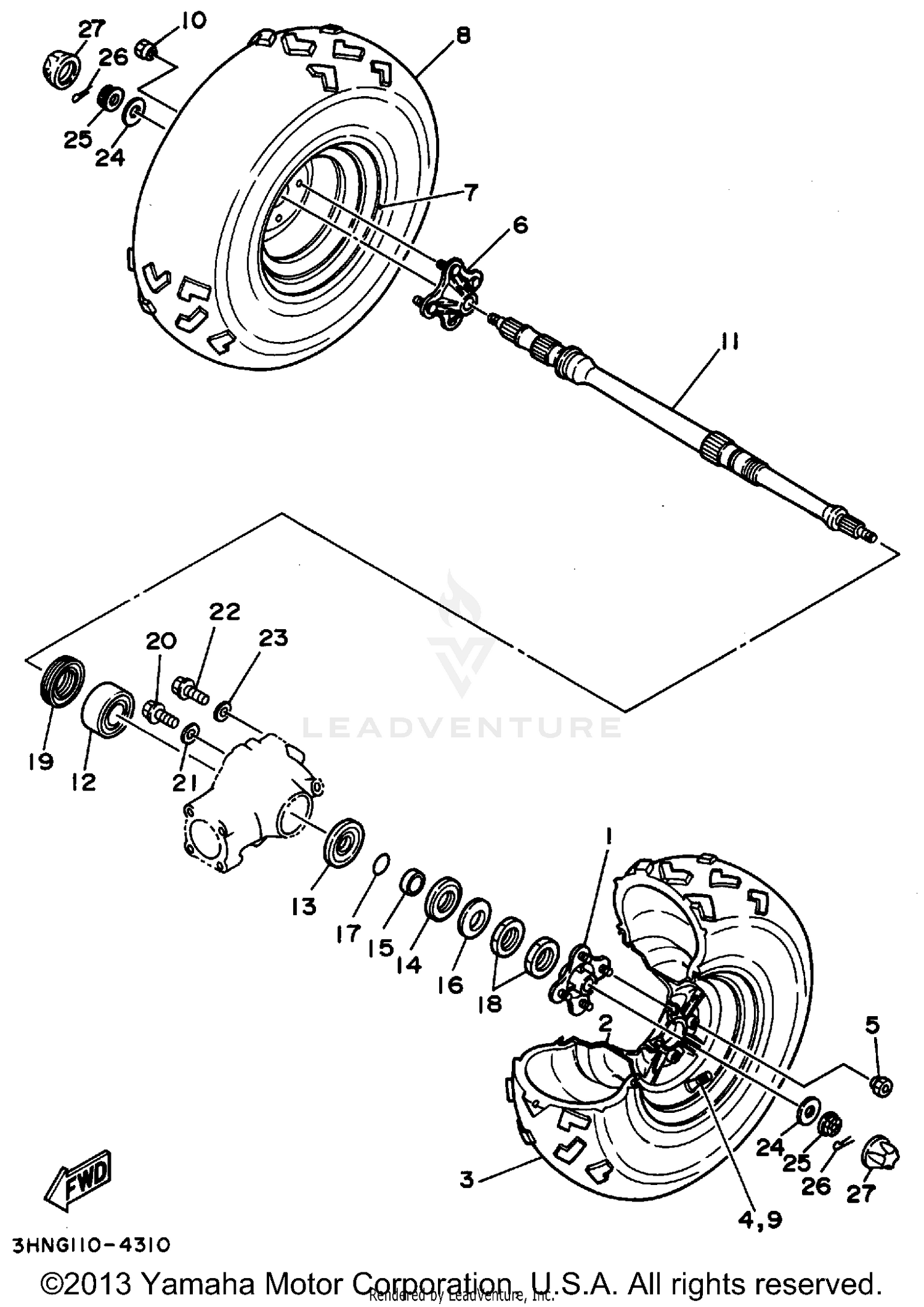 REAR WHEEL
