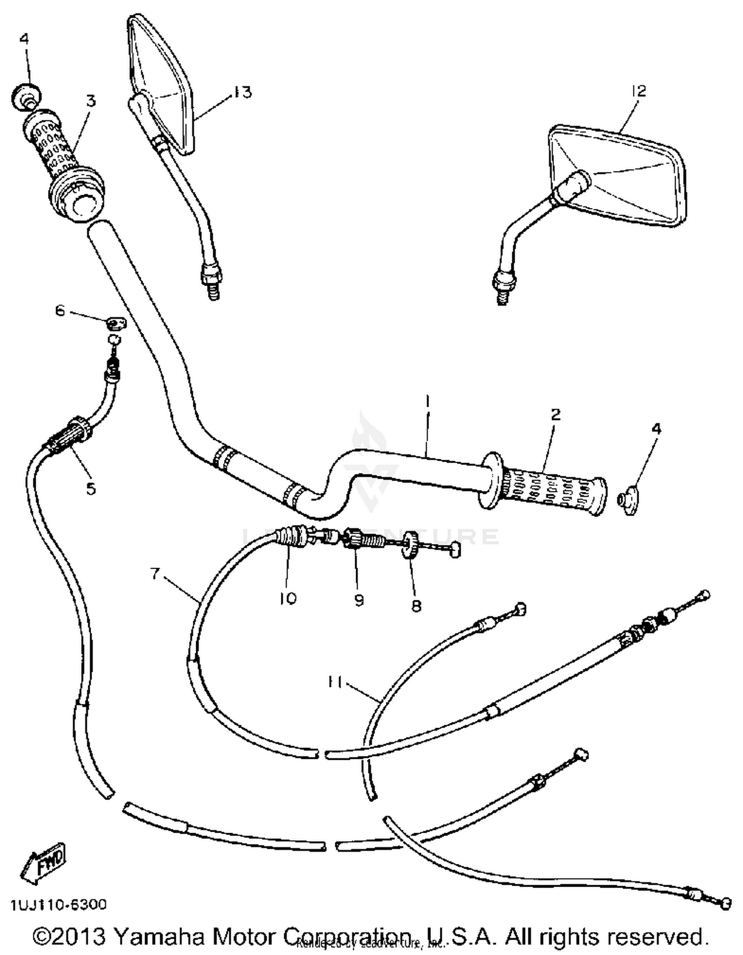 HANDLEBAR CABLE