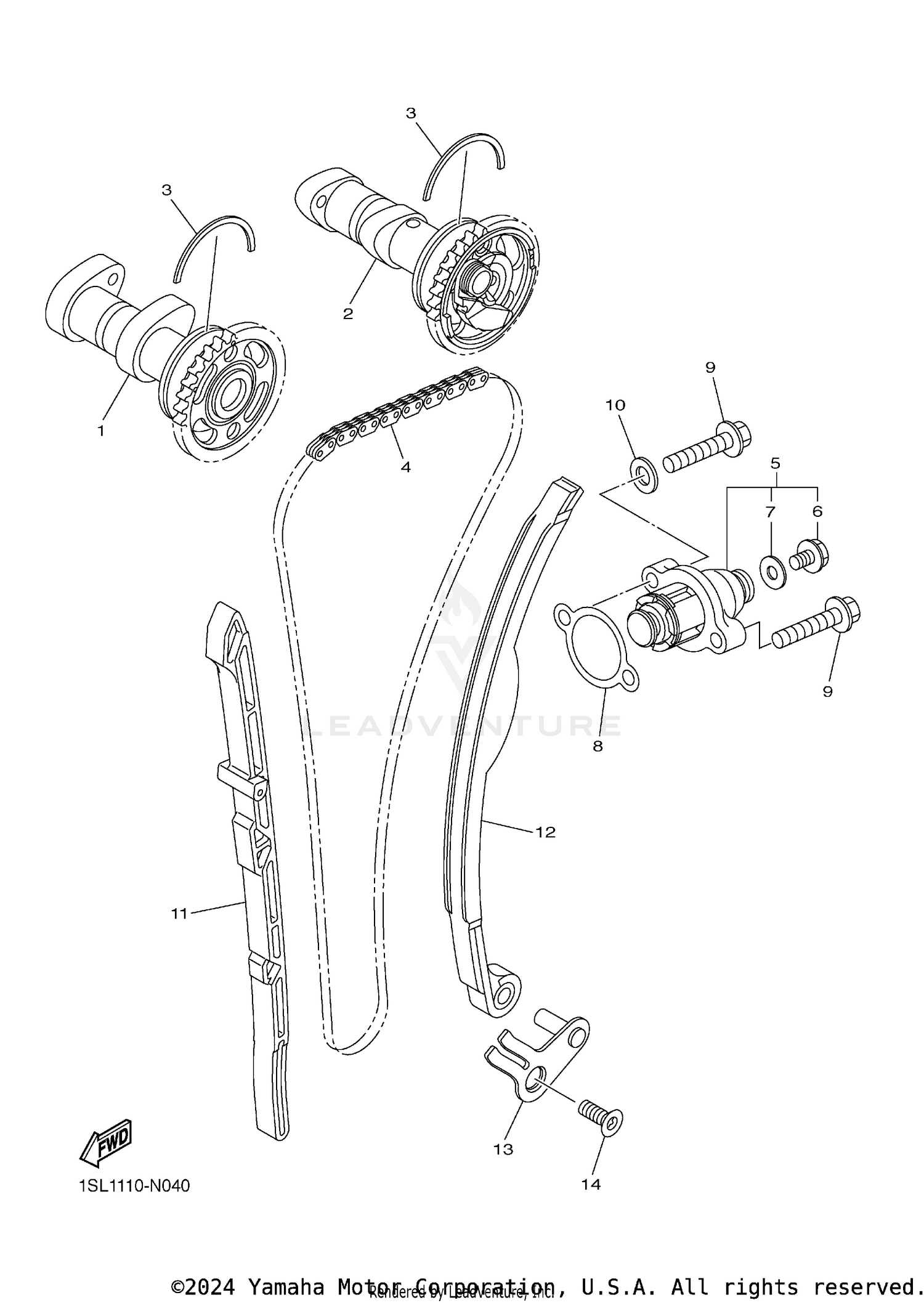 MIDDLE DRIVE GEAR