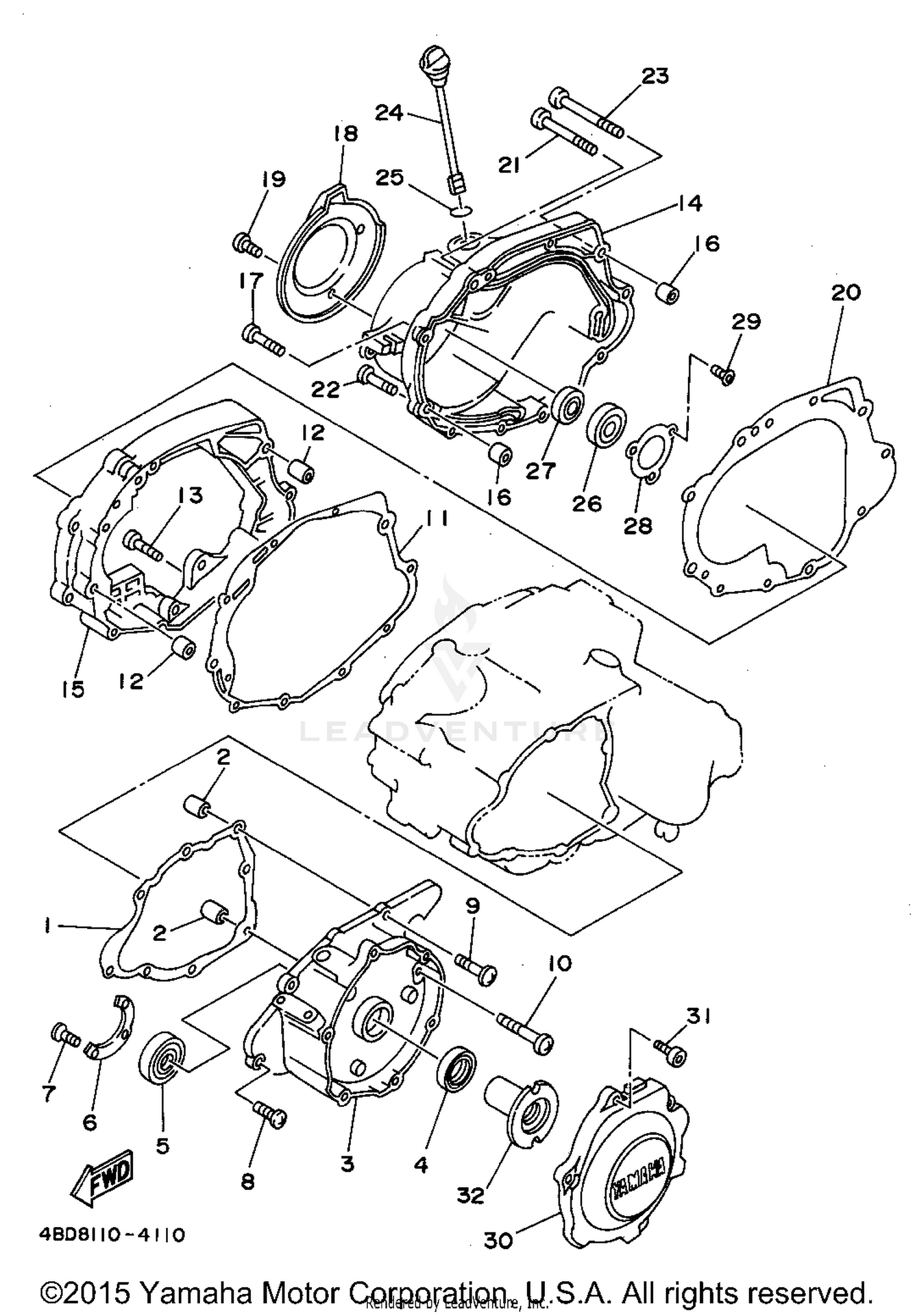 CRANKCASE COVER 1