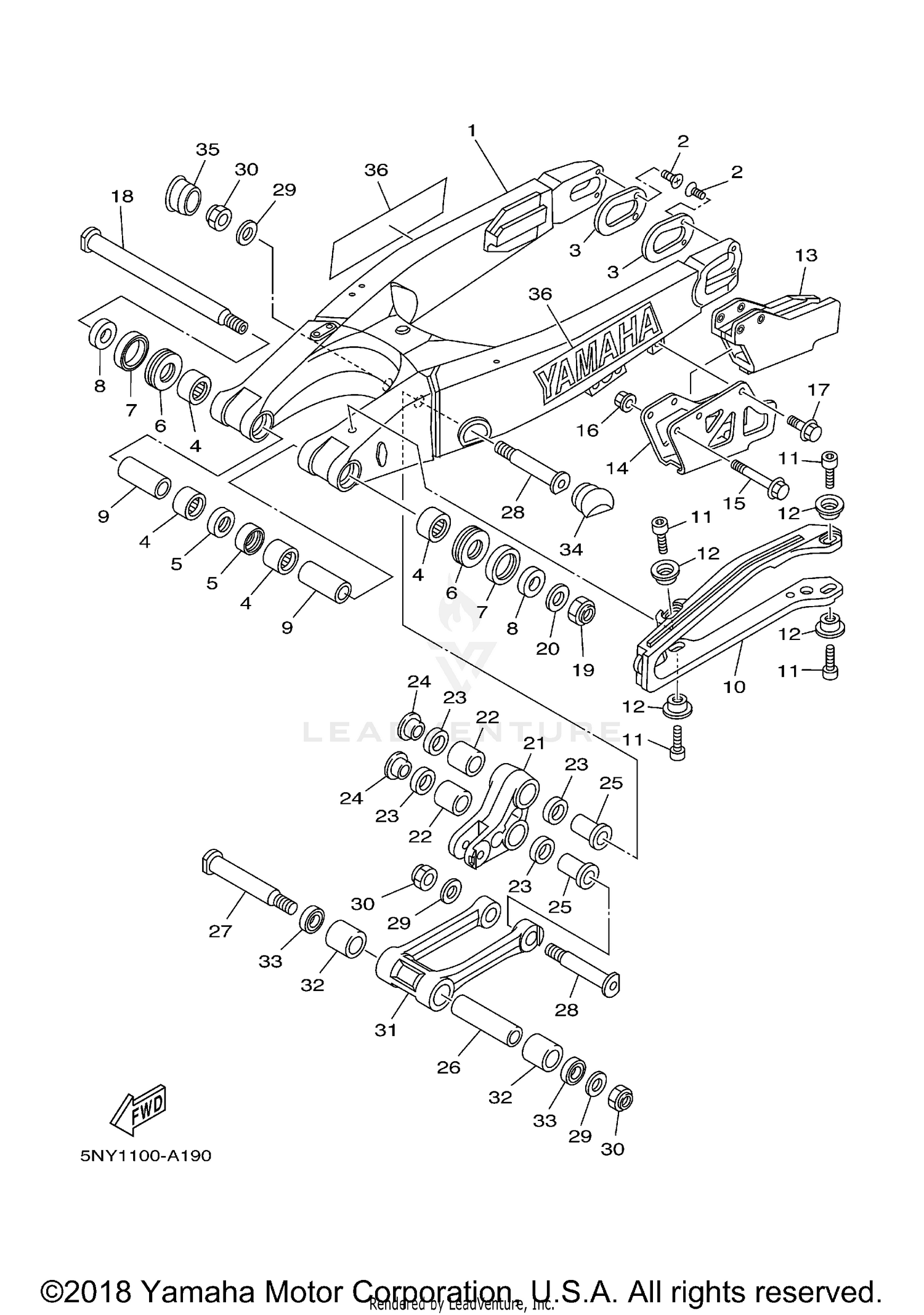 REAR ARM
