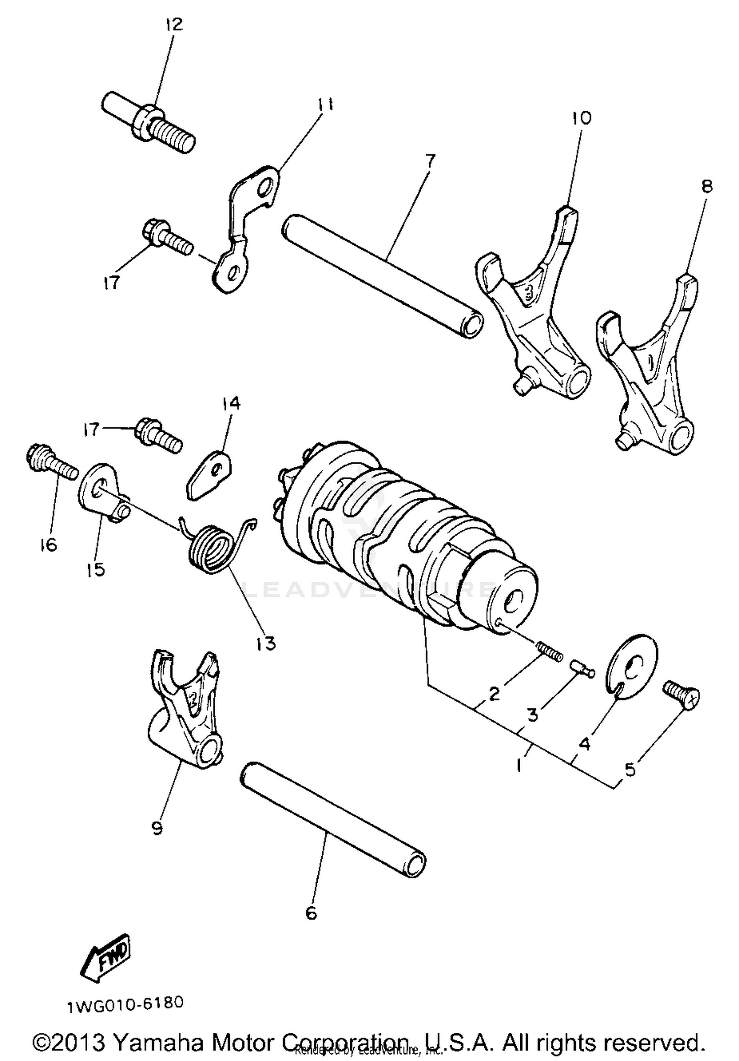 SHIFT CAM FORK