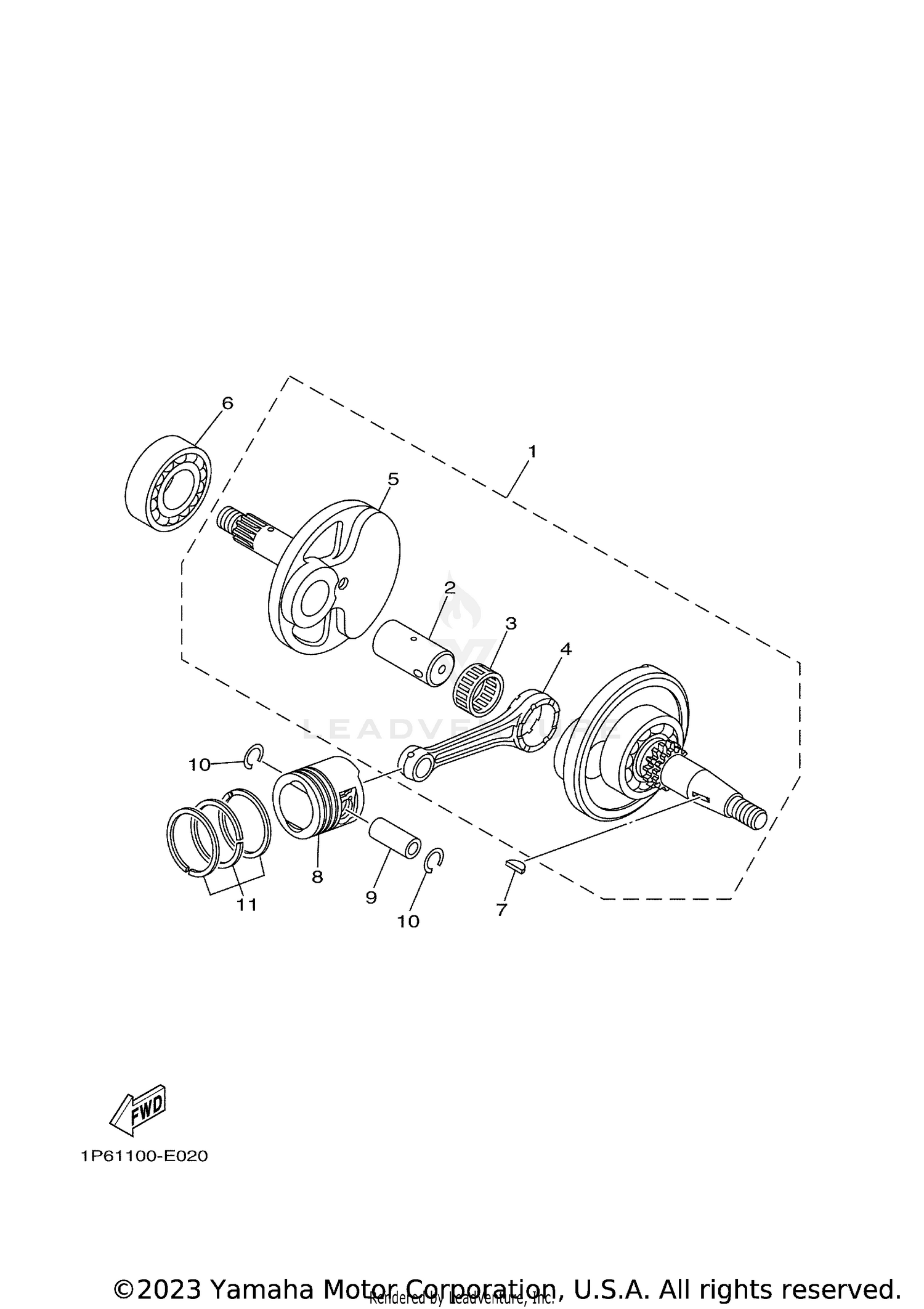 CRANKSHAFT & PISTON