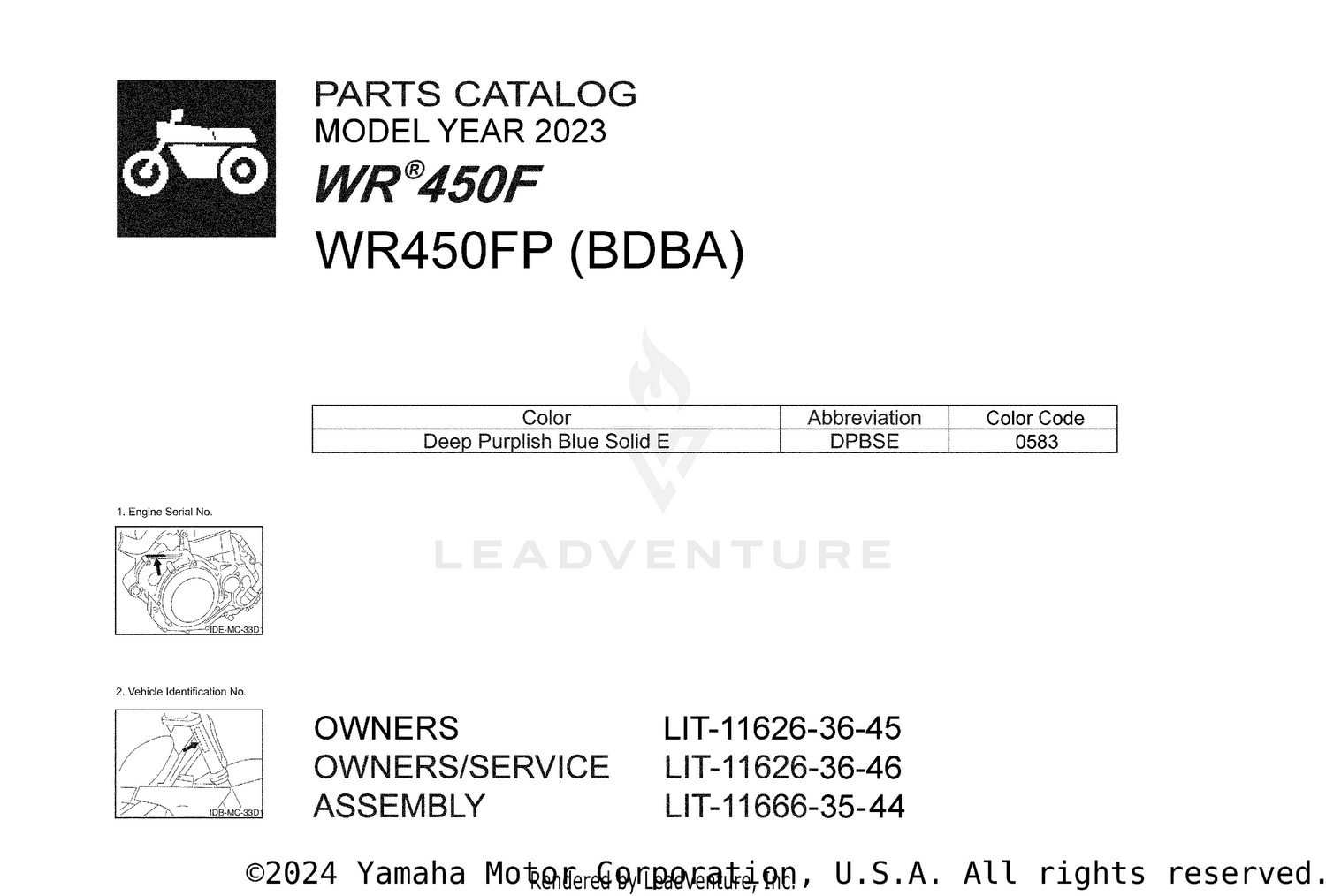 FRONT BRAKE CALIPER
