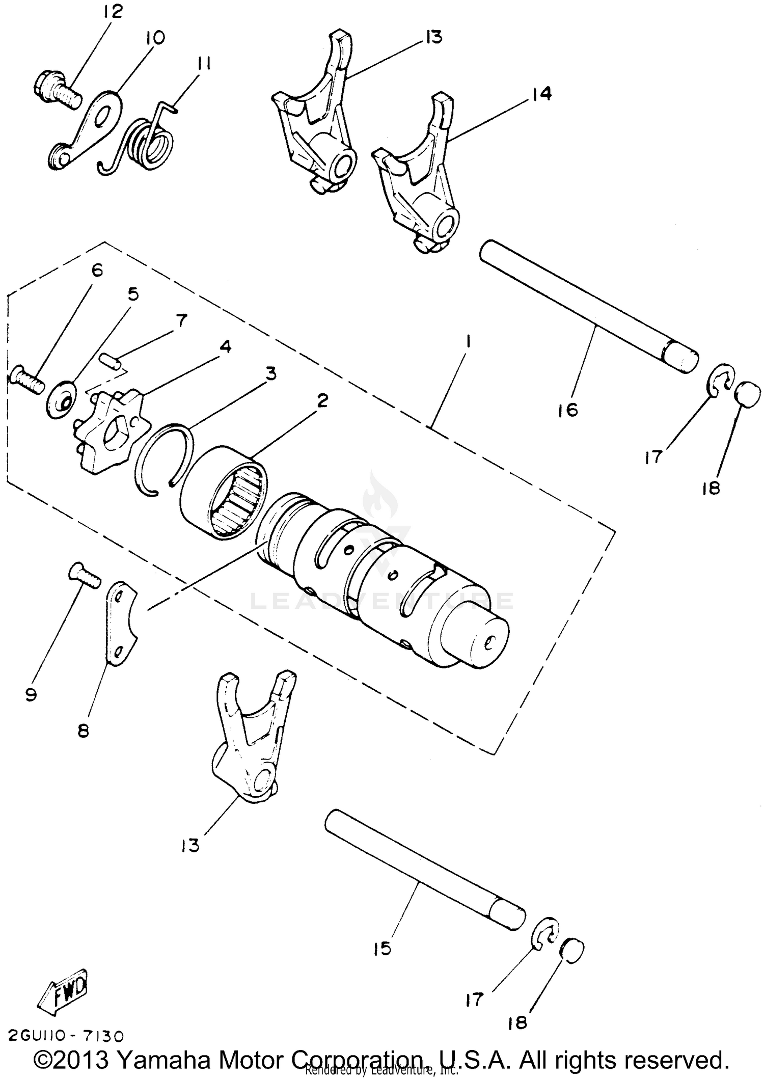 SHIFT CAM - SHIFT FORK