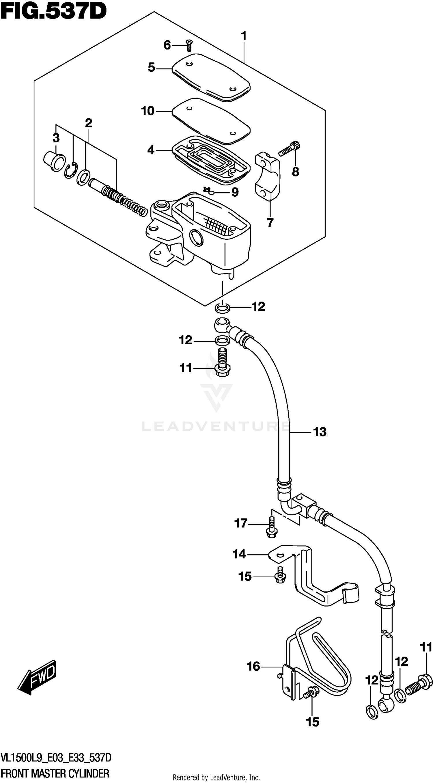 FRONT BRAKE CALIPER