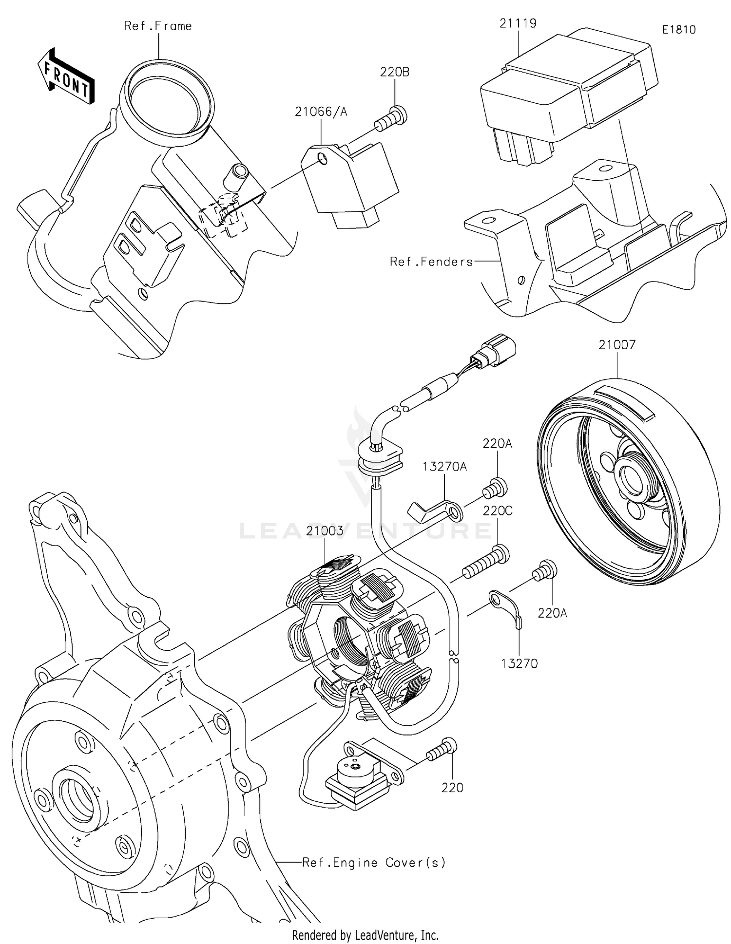 HANDLE SWITCH LEVER