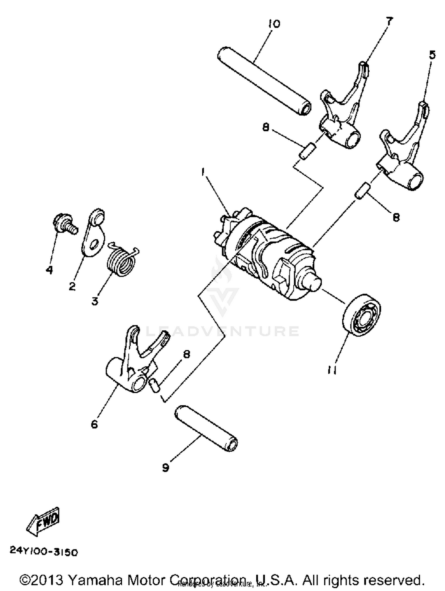 SHIFT CAM-FORK