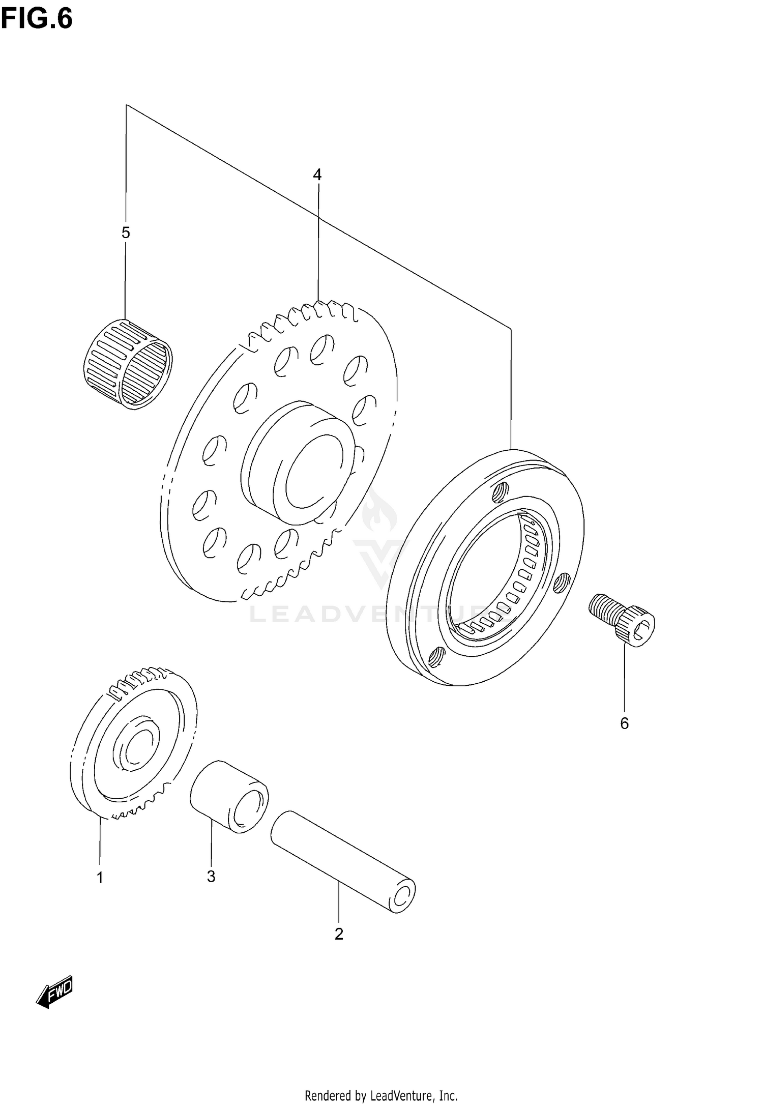 FRONT MASTER CYLINDER