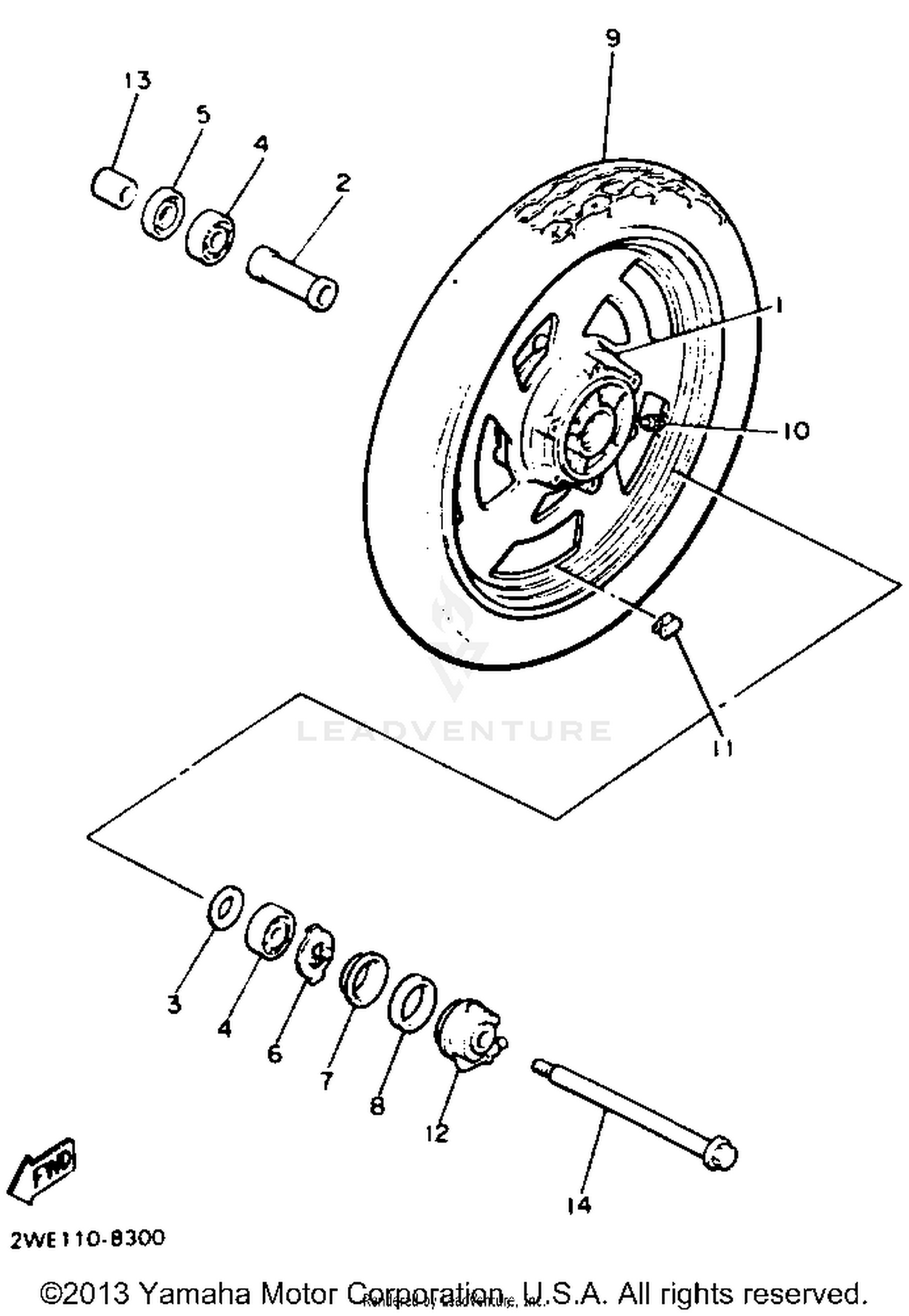 FRONT WHEEL