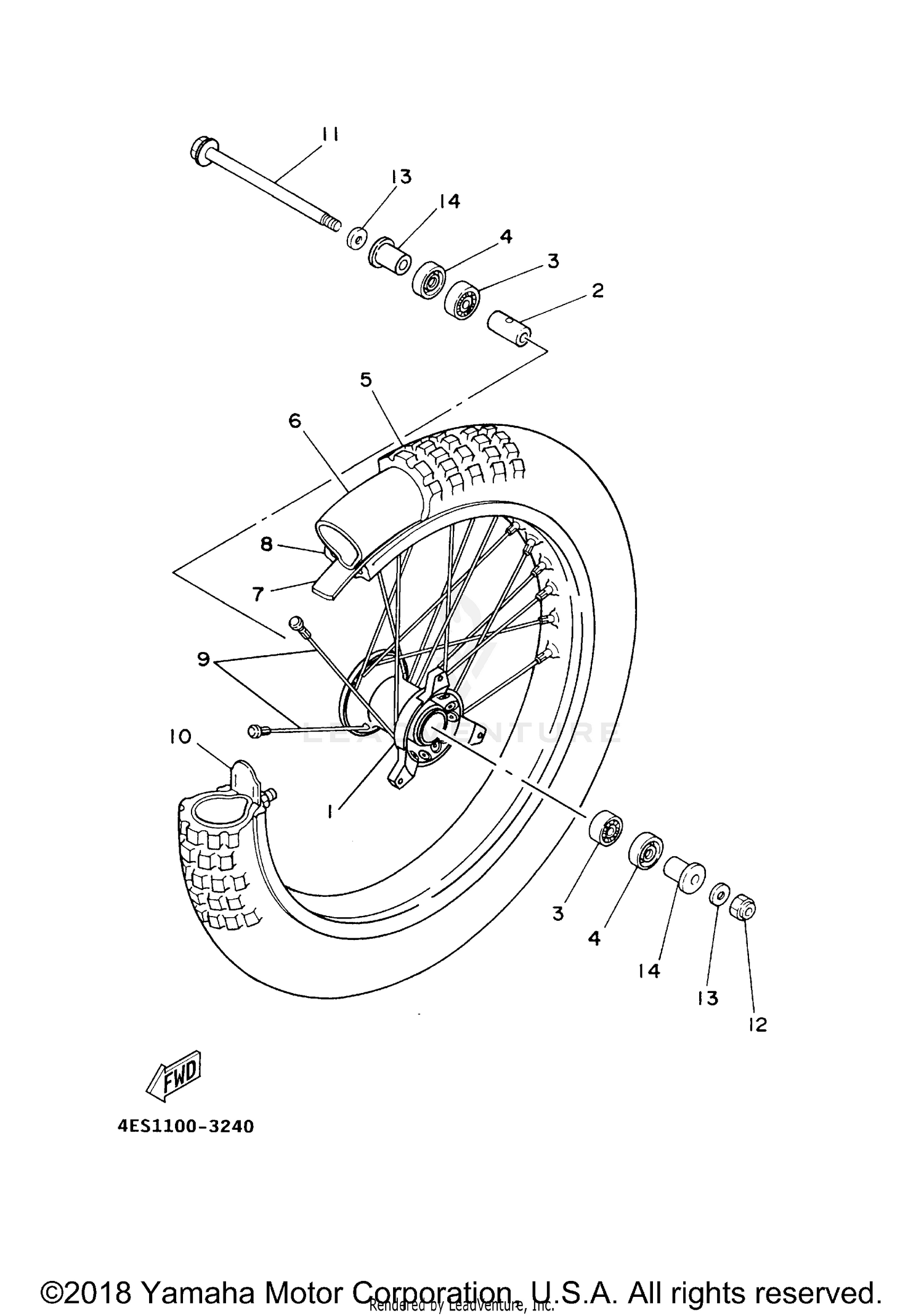 FRONT WHEEL