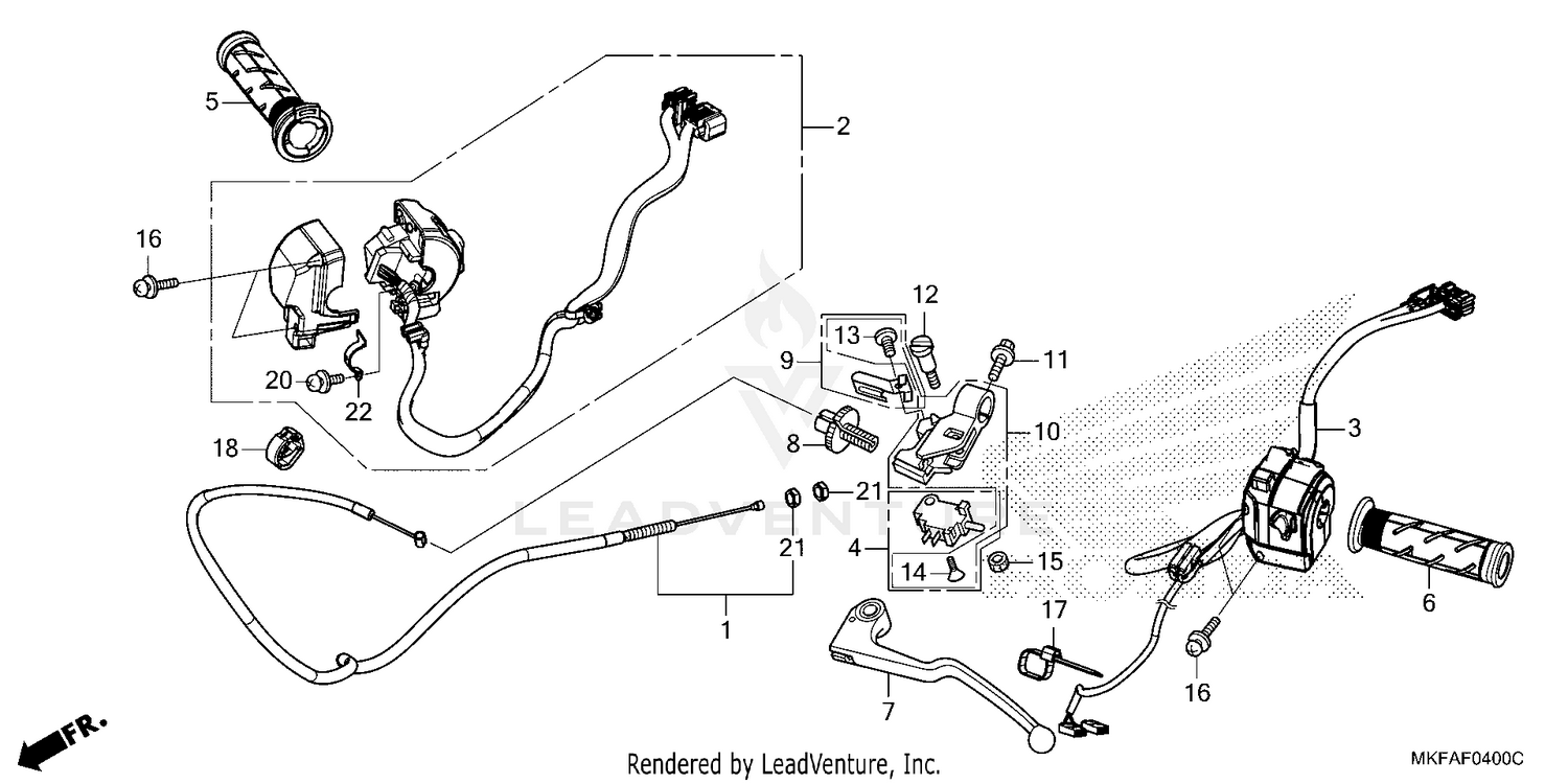 FRONT MASTER CYLINDER