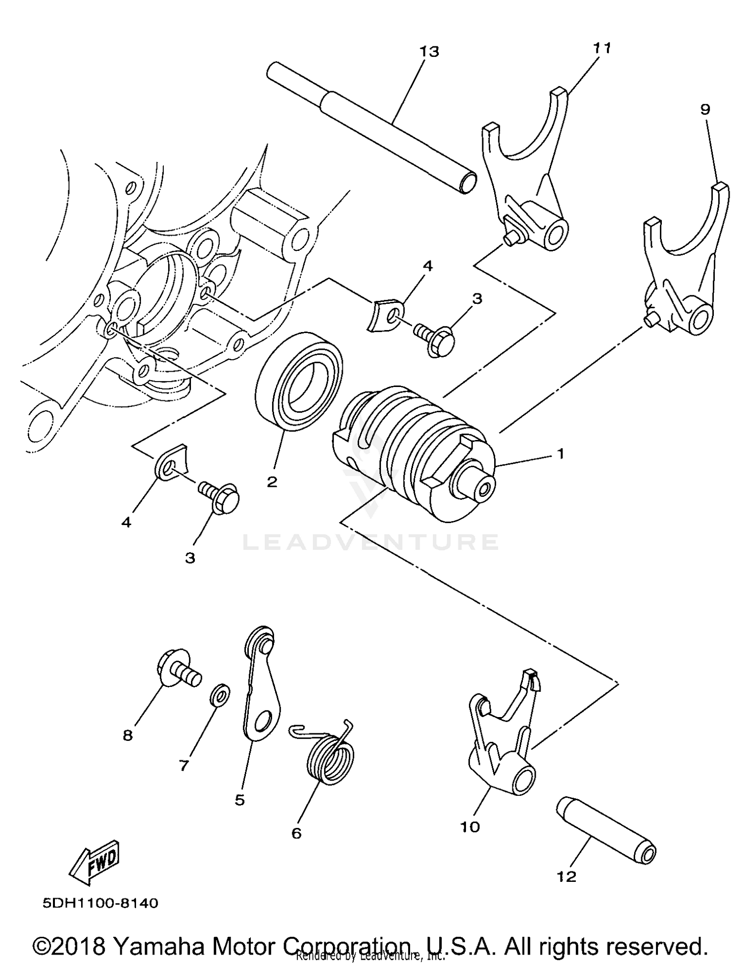 SHIFT CAM FORK