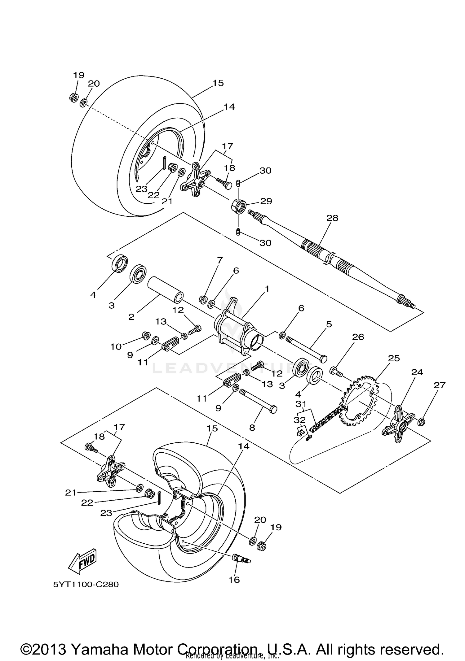 REAR WHEEL