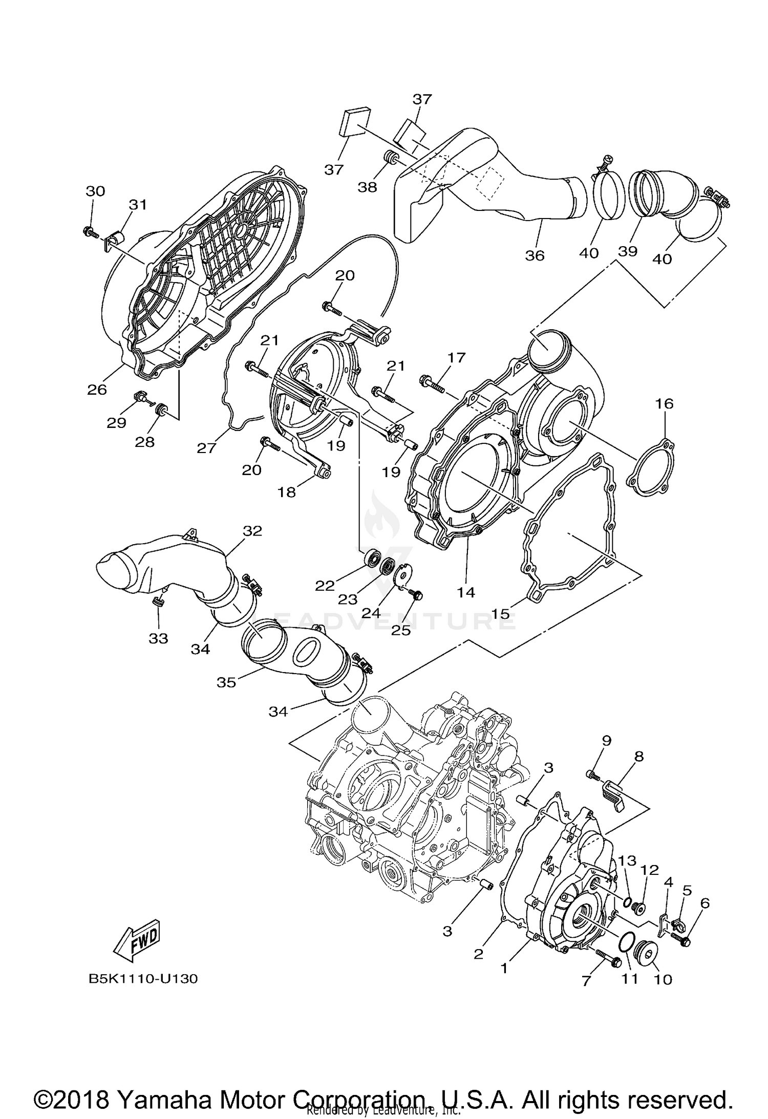 CRANKCASE COVER 1