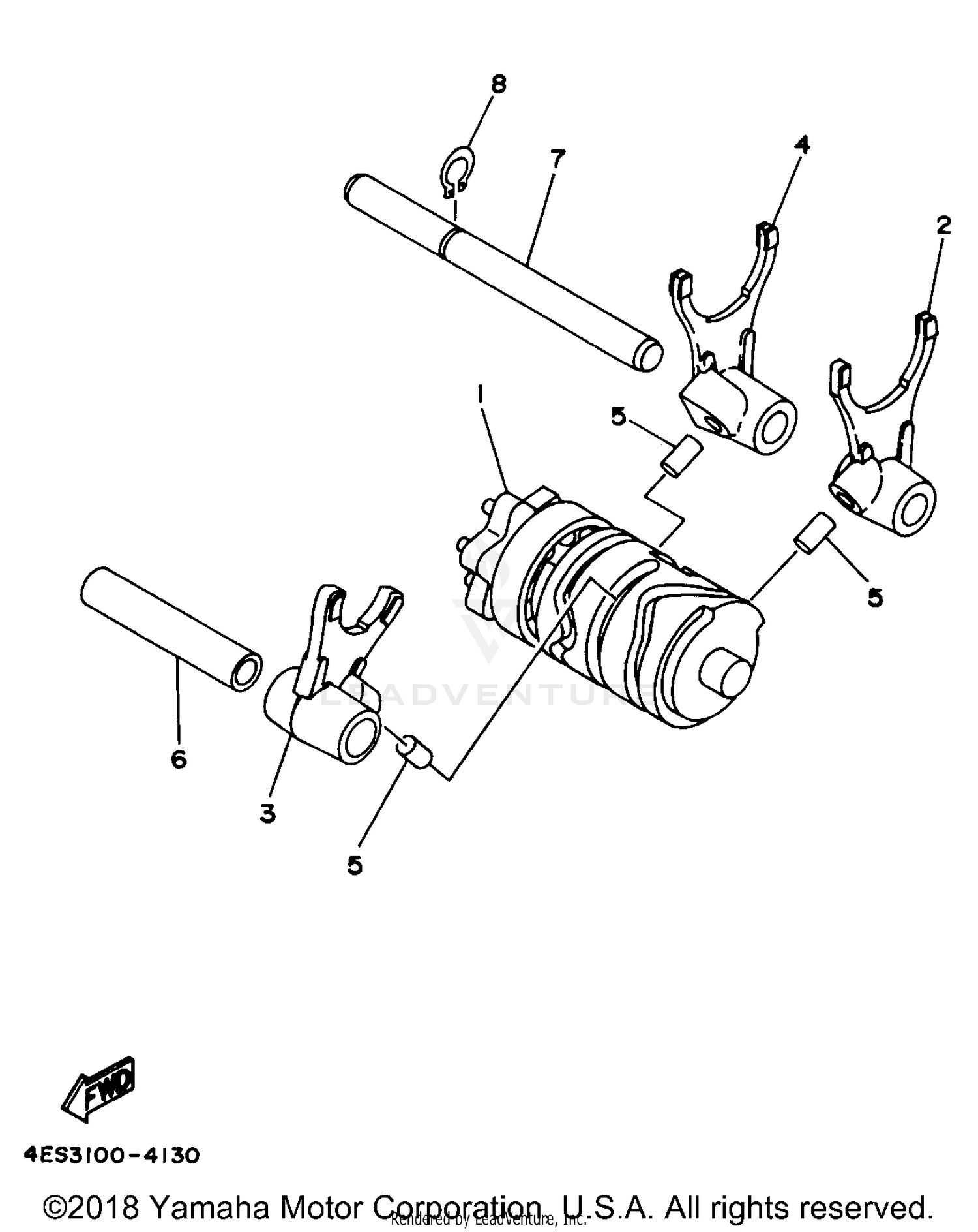 SHIFT CAM FORK