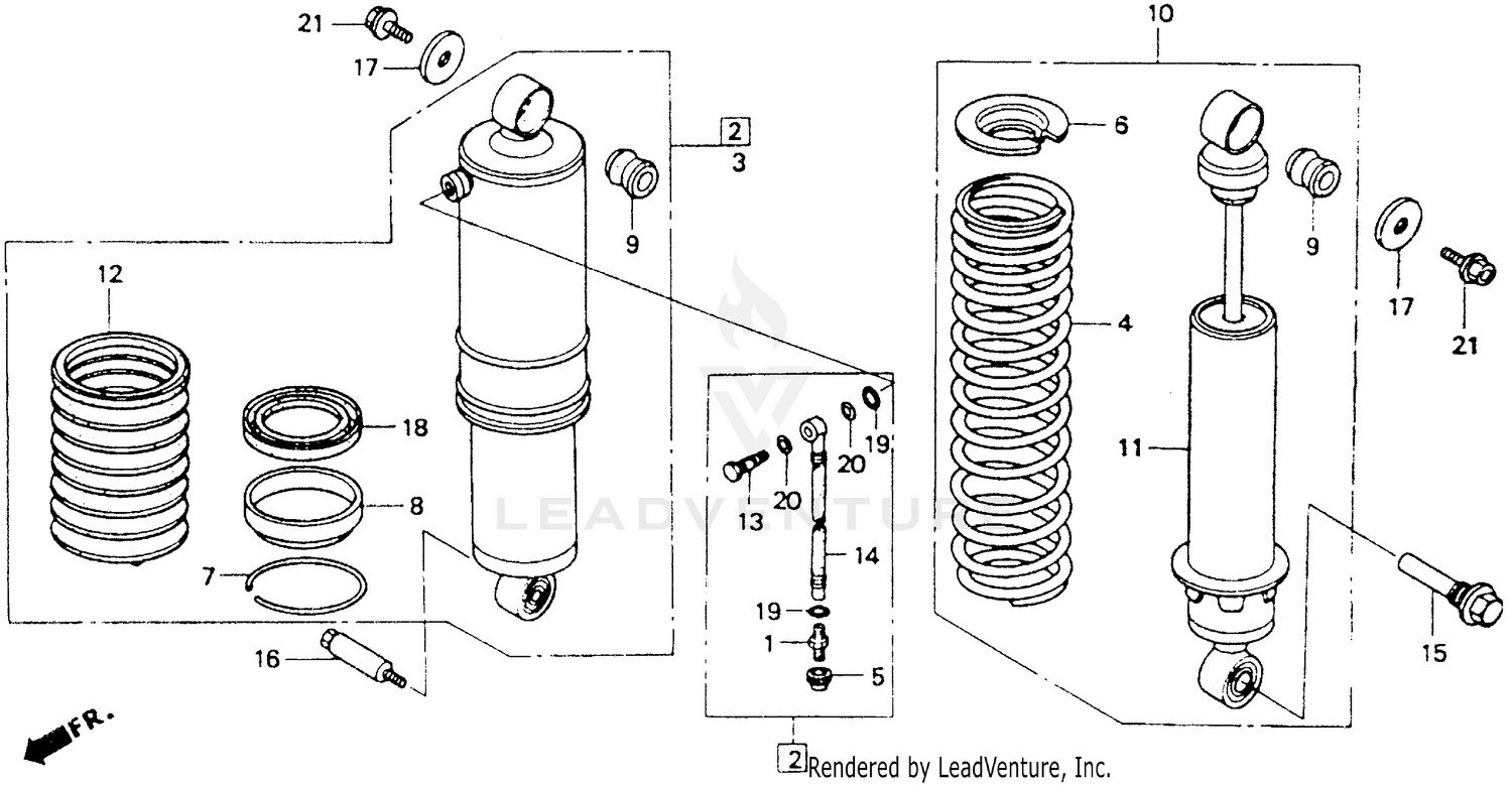 REAR BRAKE CALIPER