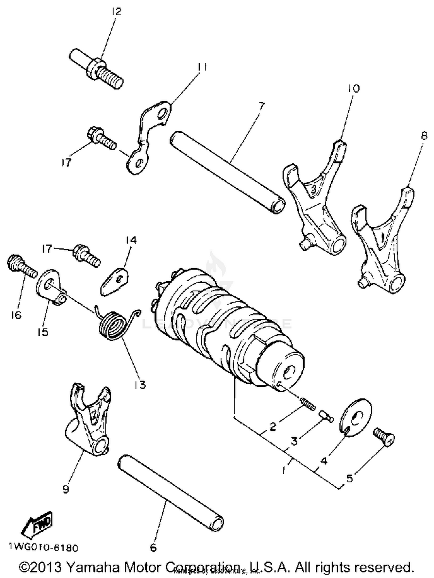 SHIFT CAM-FORK