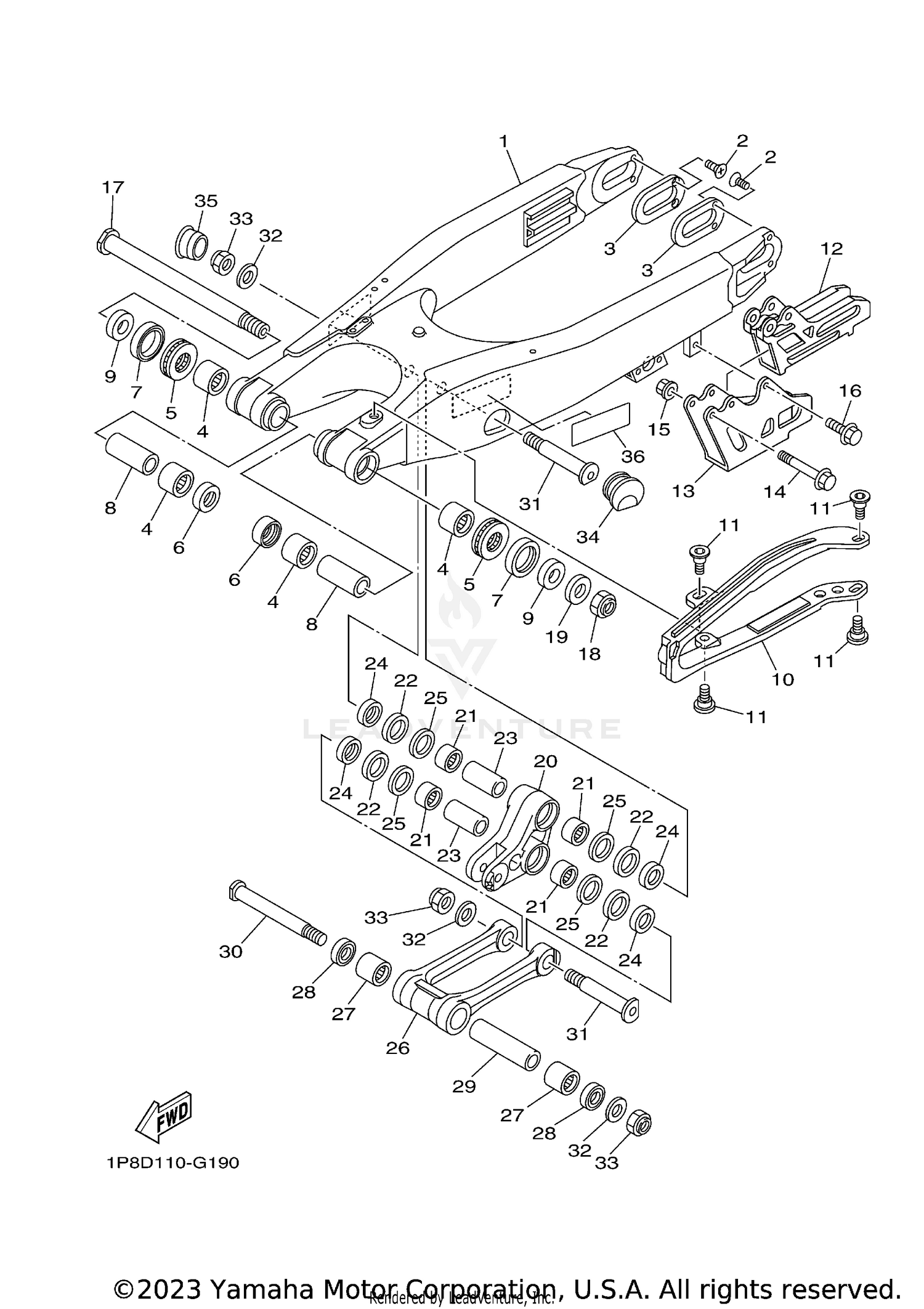 REAR ARM
