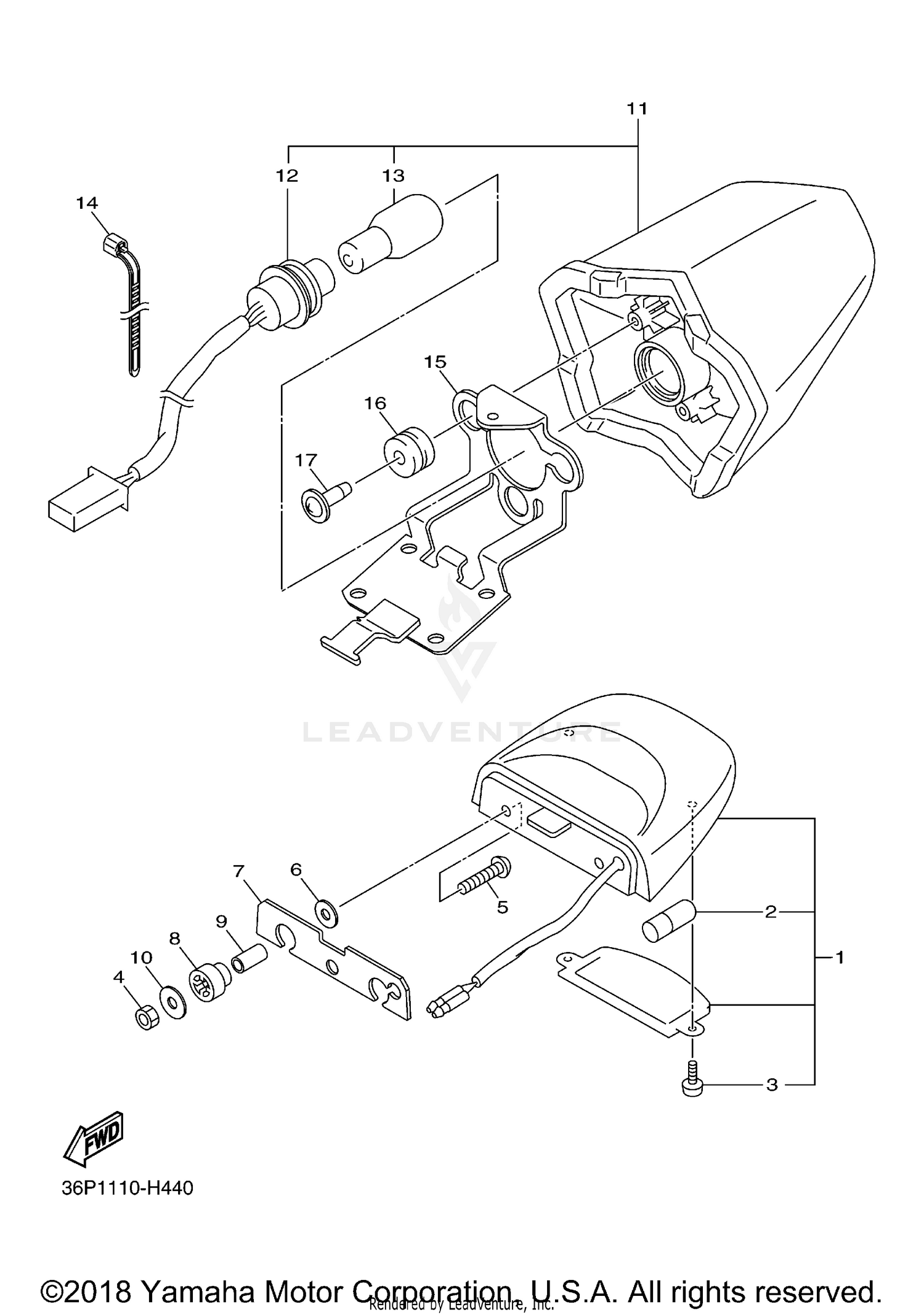 FRONT MASTER CYLINDER