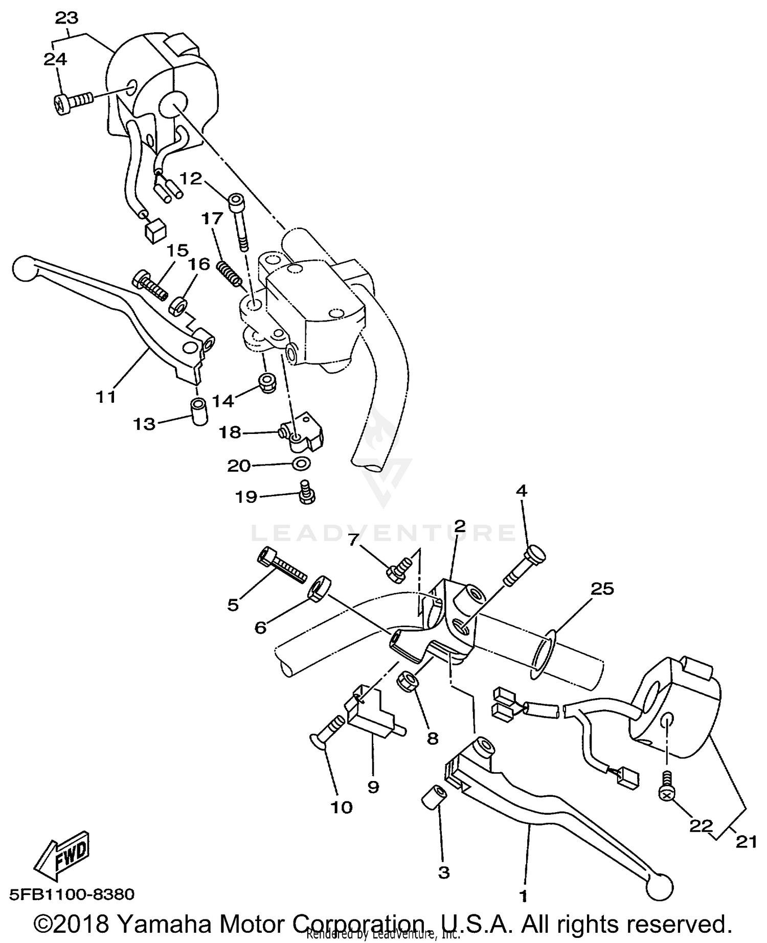 HANDLE SWITCH LEVER