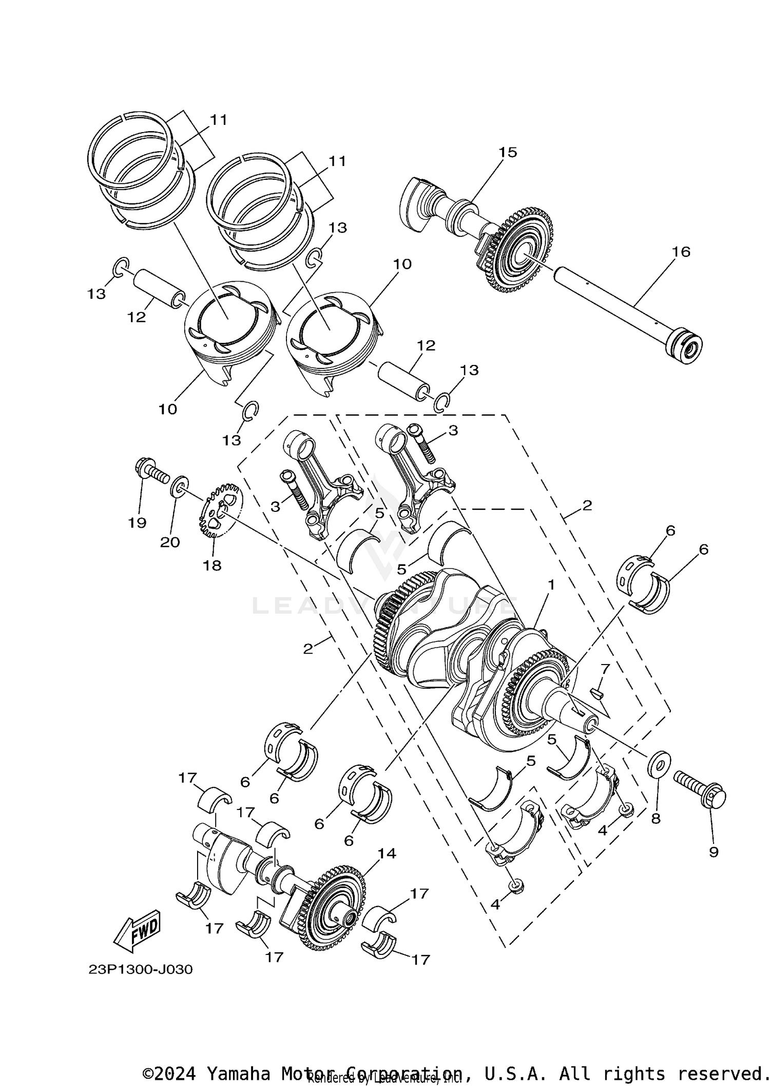 CRANKSHAFT & PISTON