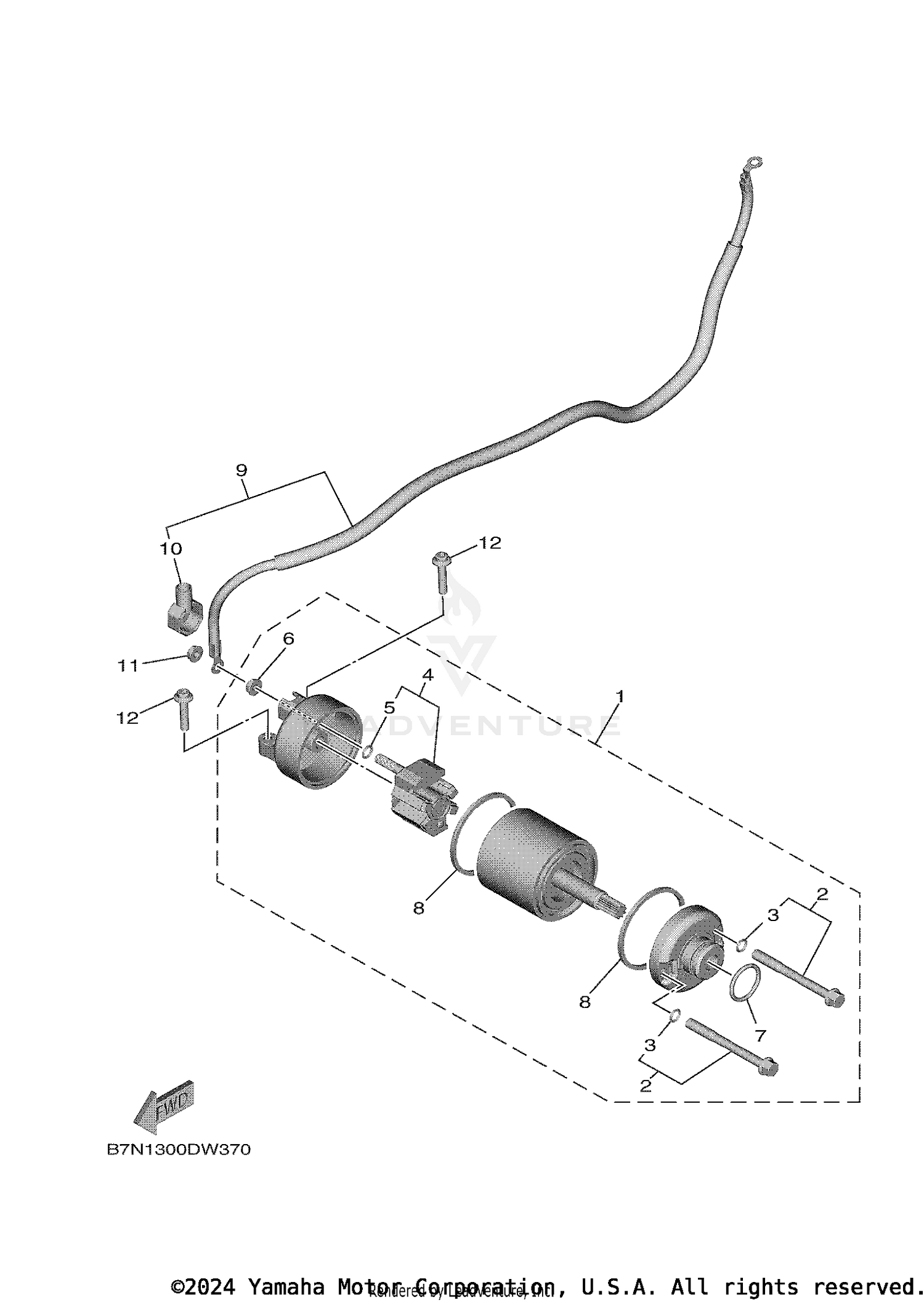 STARTING MOTOR