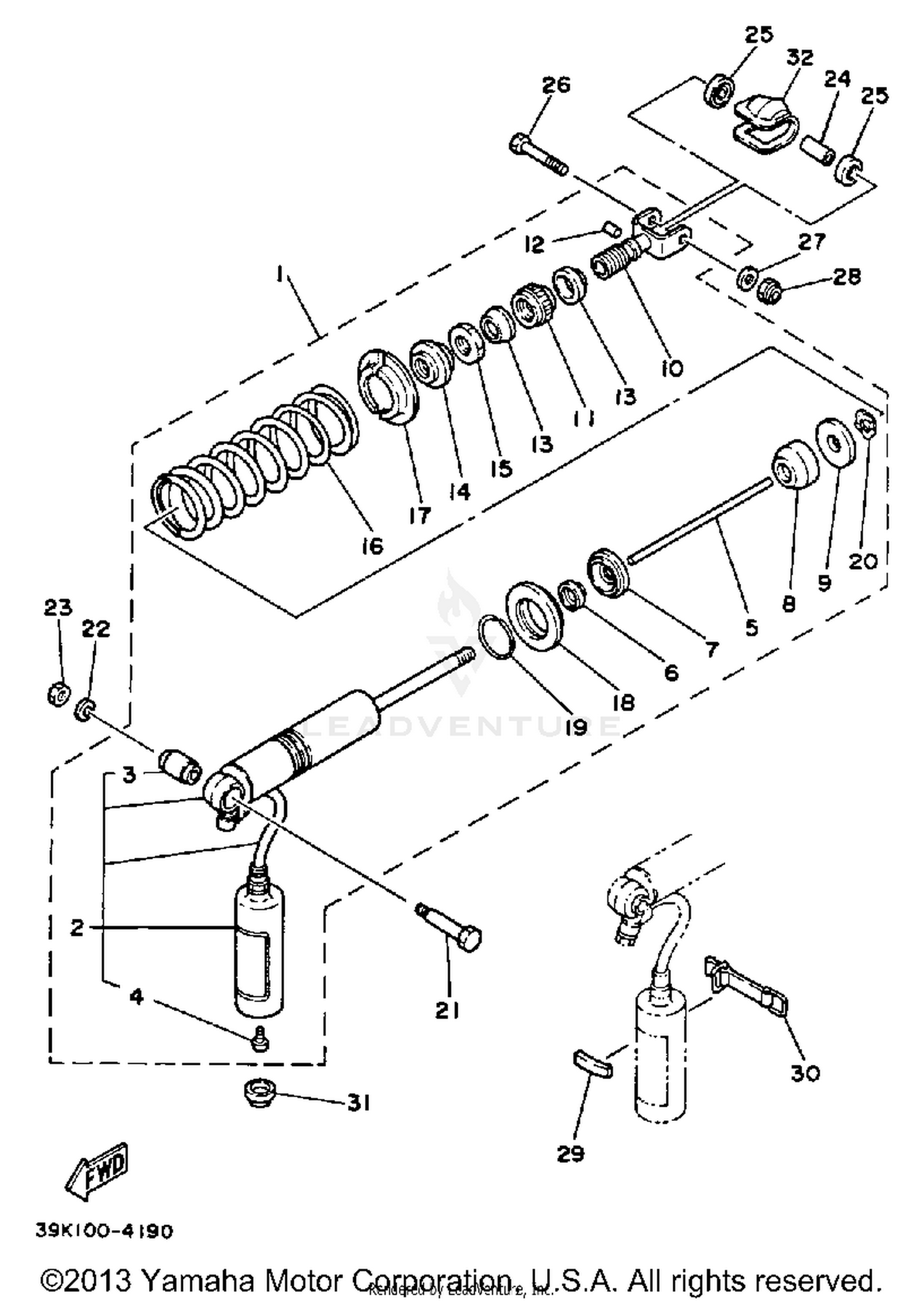 REAR SHOCKS