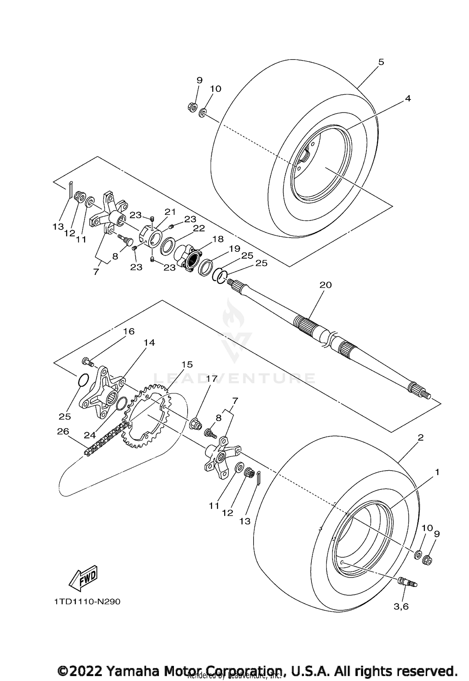 REAR WHEEL